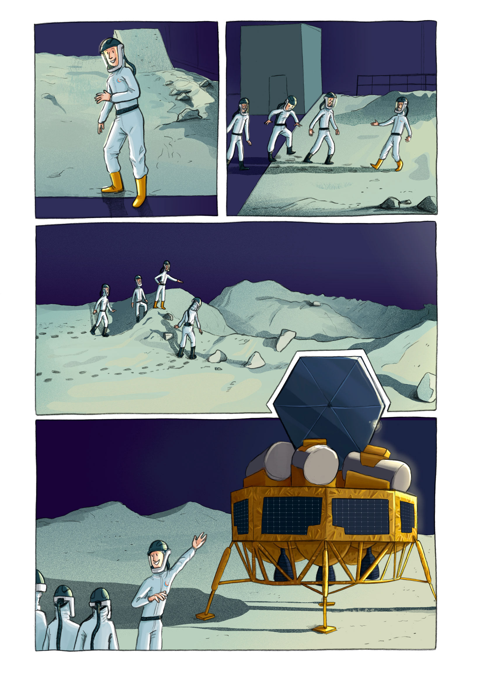 Training für den Mond / Tessloff Verlag