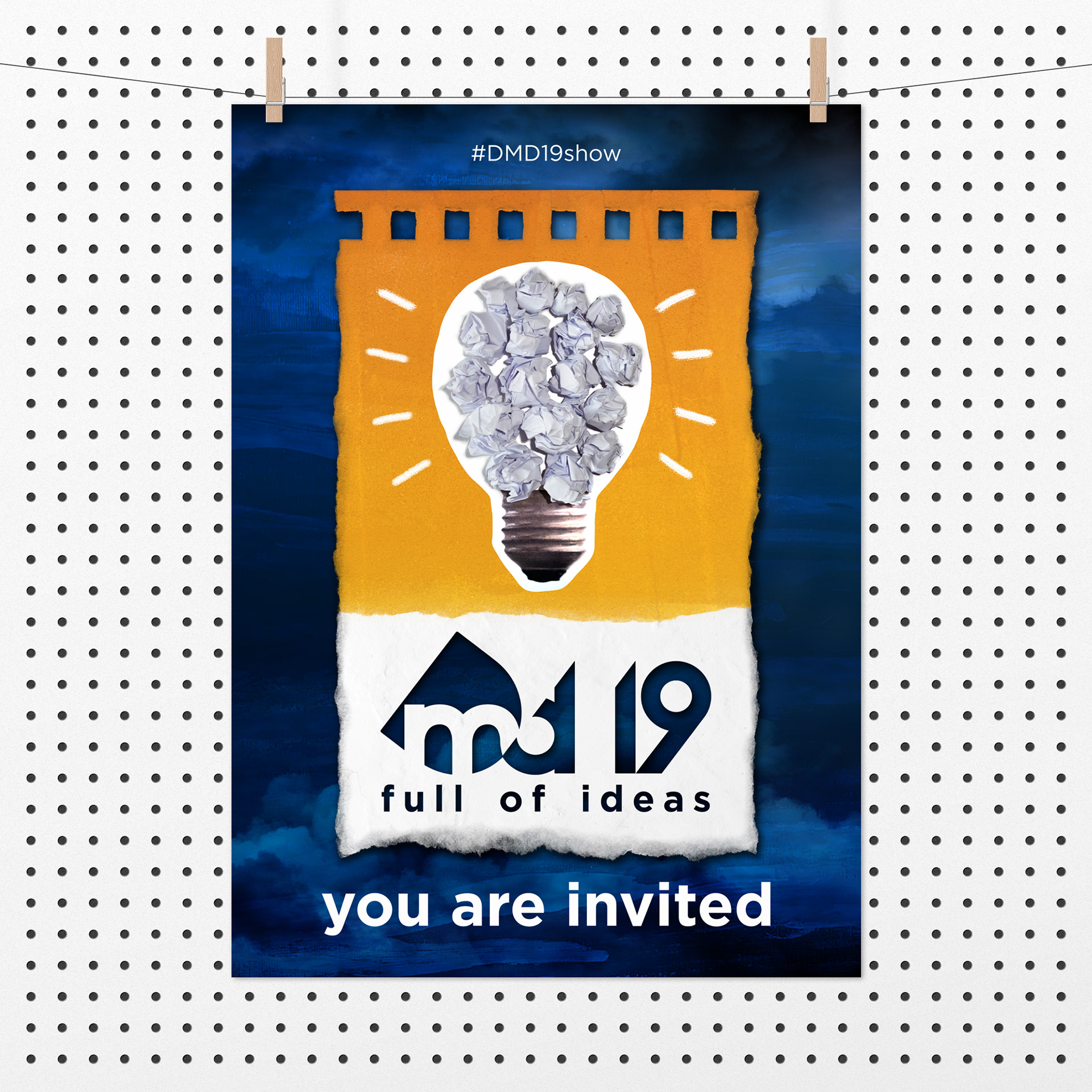 Postcard invitation (front)