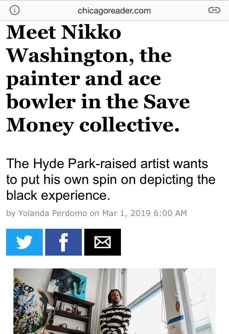 Chicago Reader Article