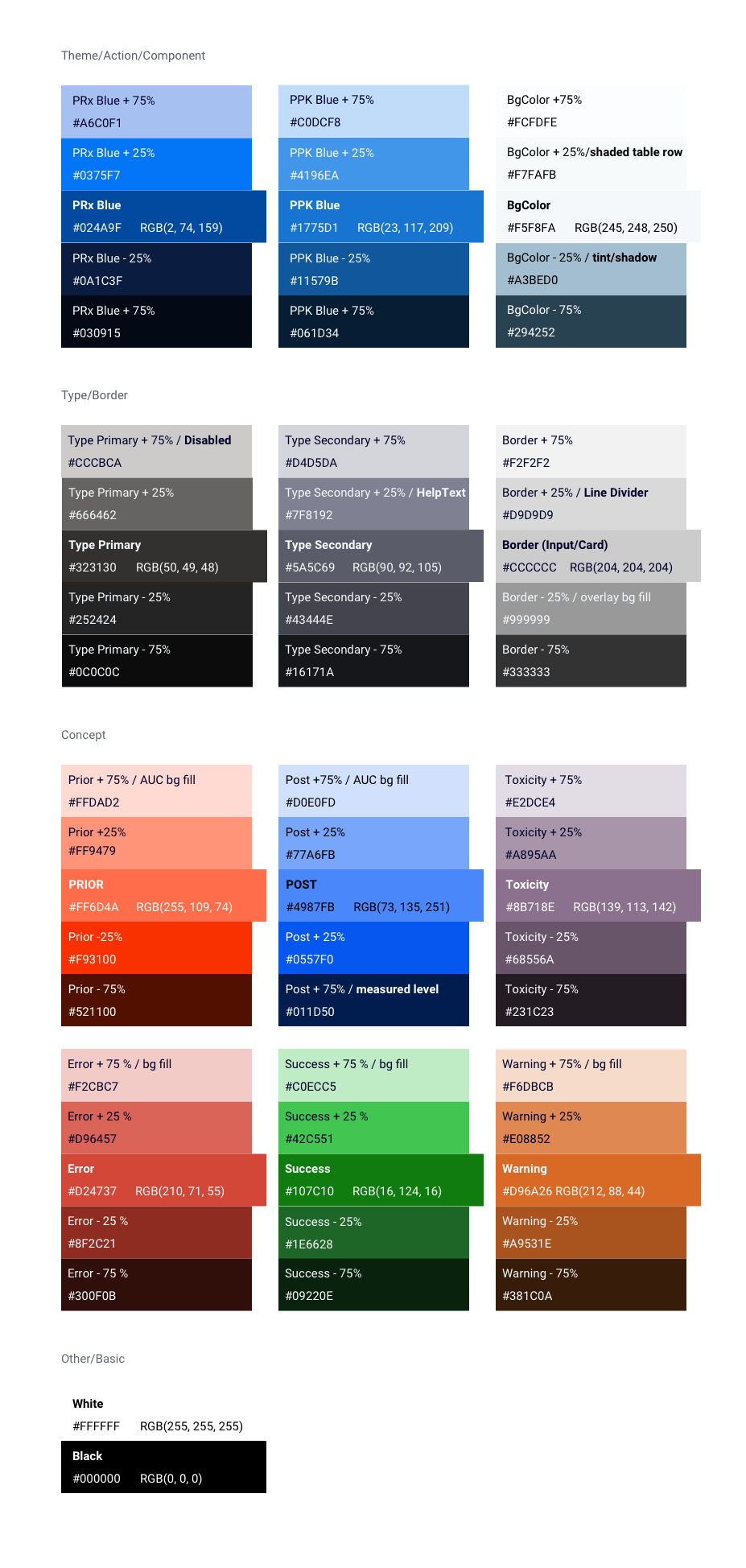 color theme