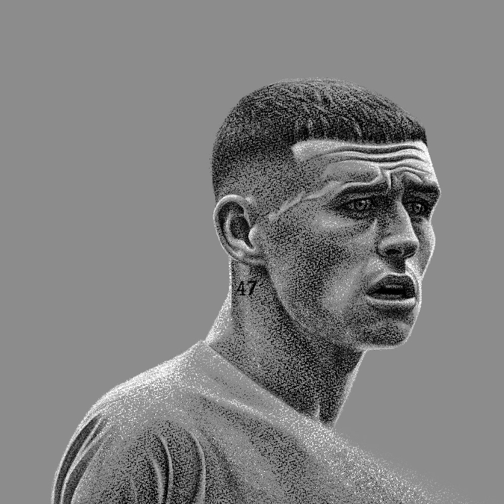 Phil Foden Portrait