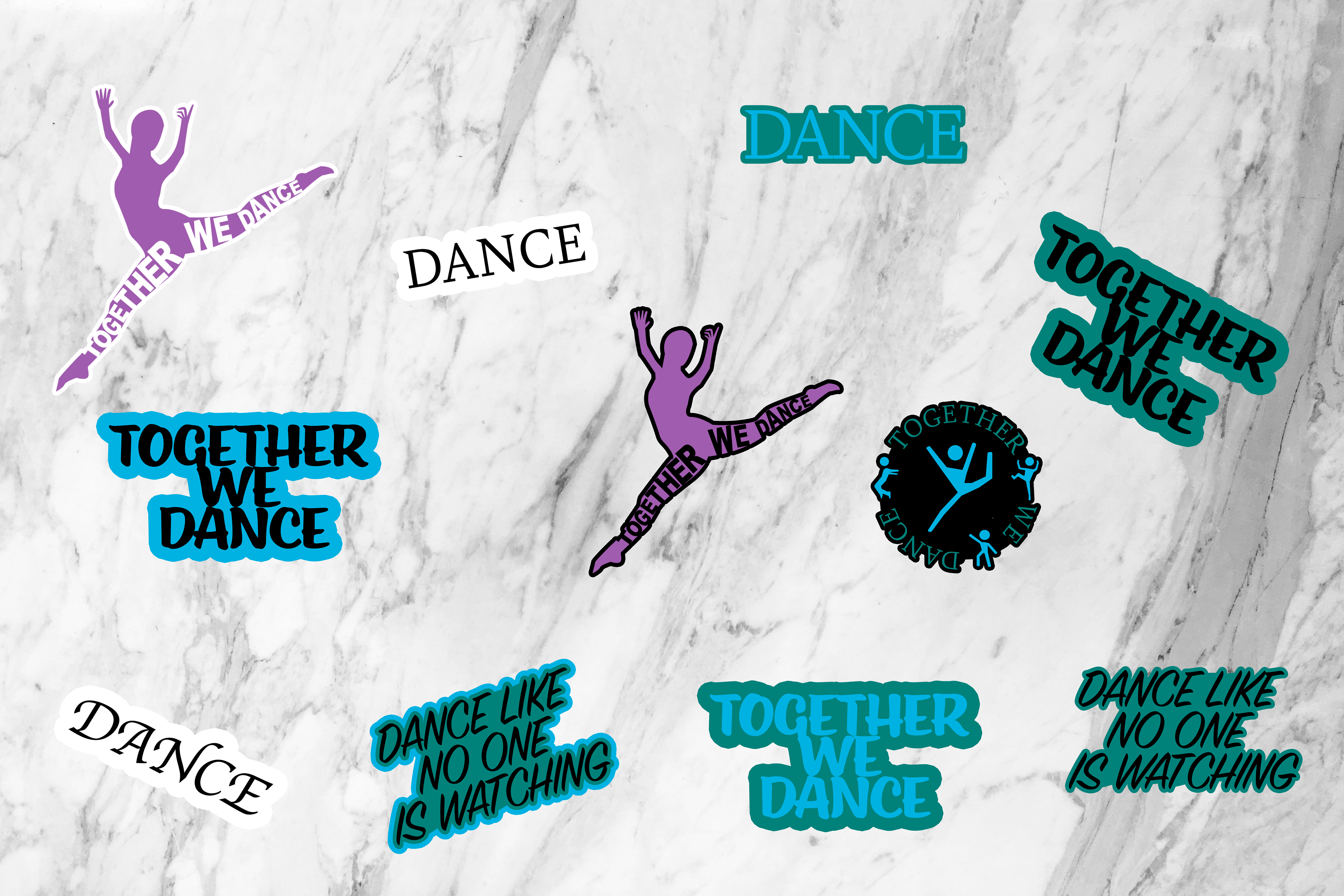 Together We Dance Stickers