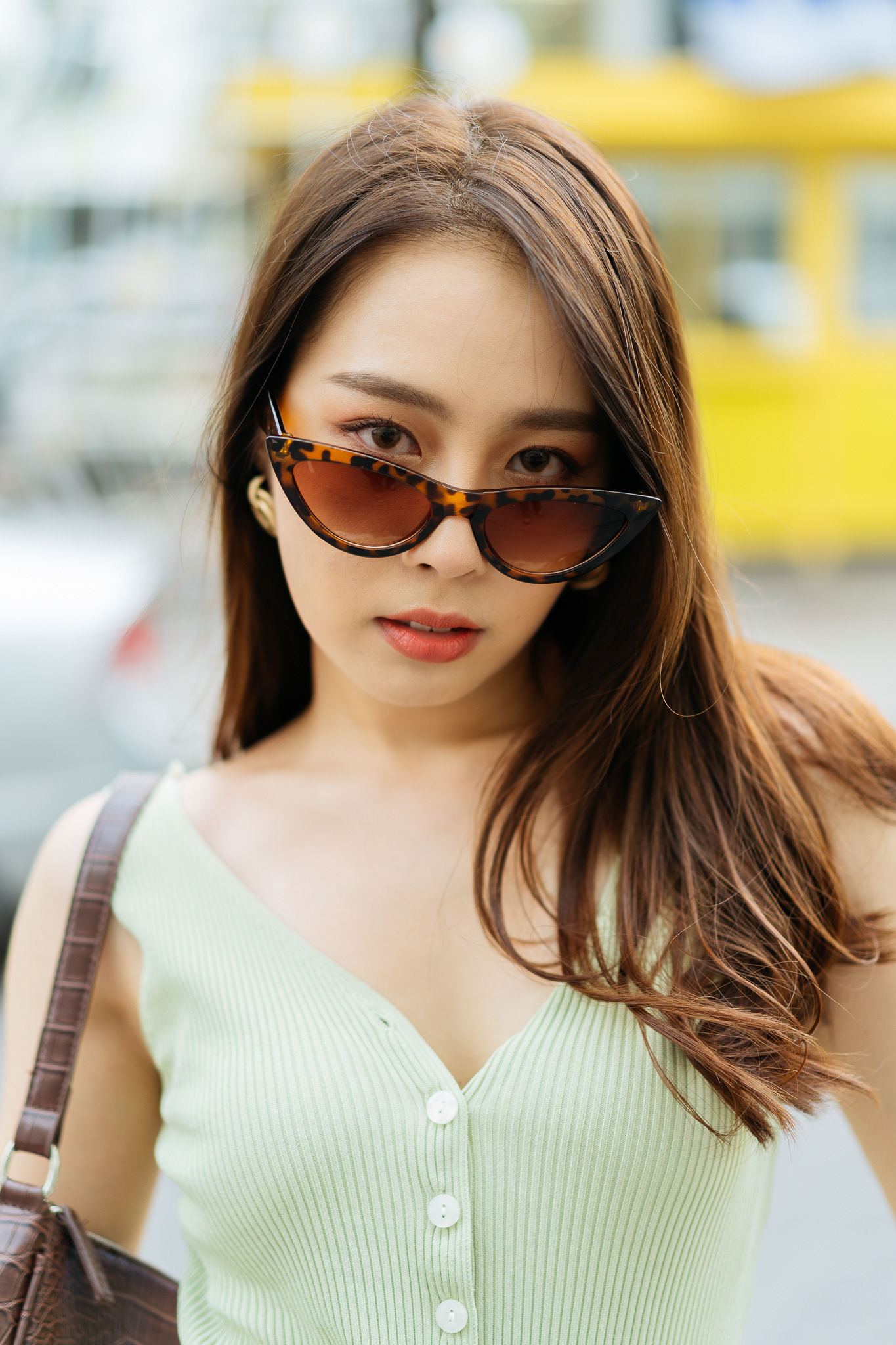 Model Junior in Urban Fashion Style in Bangkok