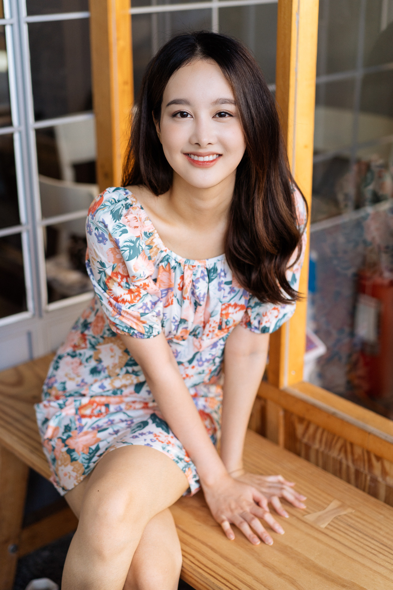 Missright Model Photoshoot at Coffee Shop