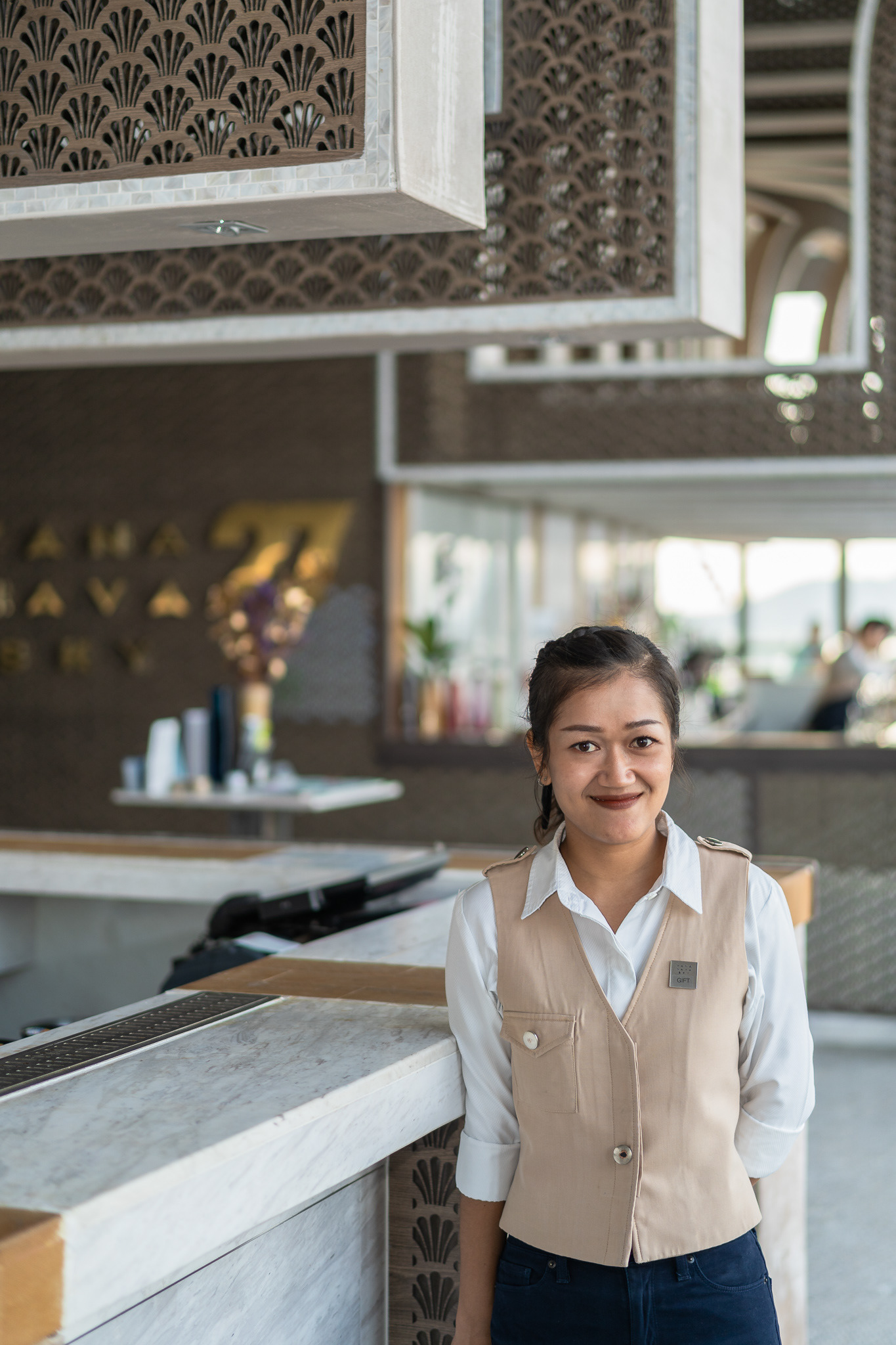 Reception Staff at Vana Nava Sky
