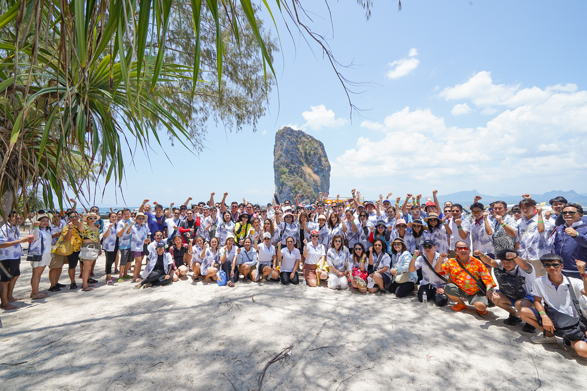NK Syngenta Customers at Krabi Beach