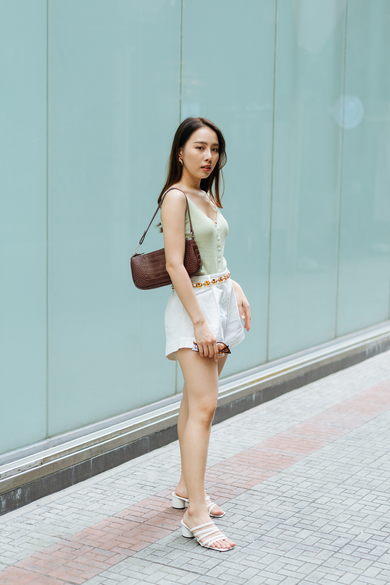 Model Junior in Urban Fashion Style in Bangkok