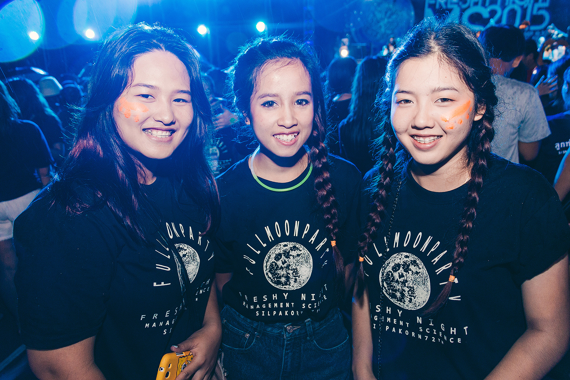 Students Enjoying Freshy Night at Silpakorn