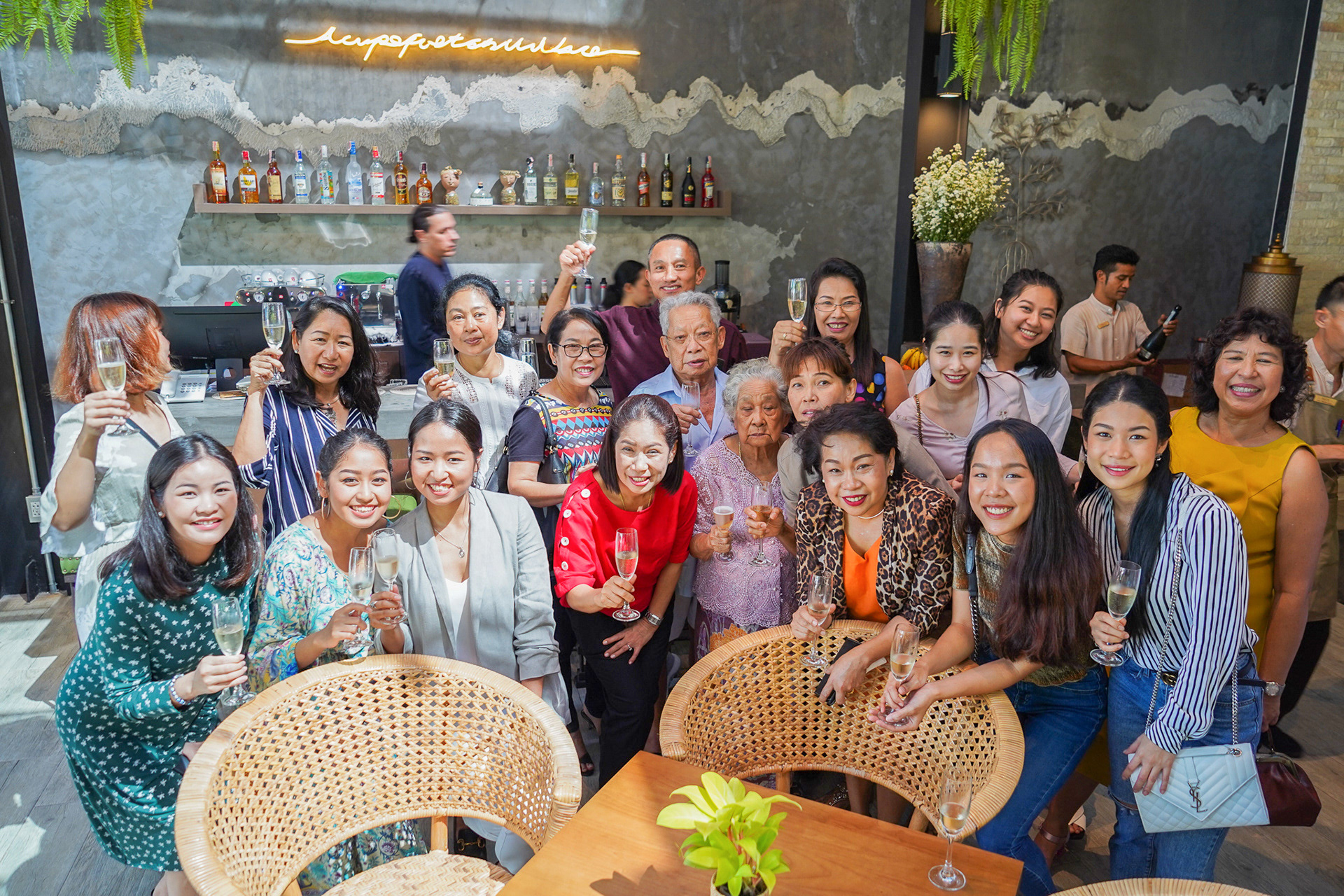 Group Photo of Guests at HERN Opening