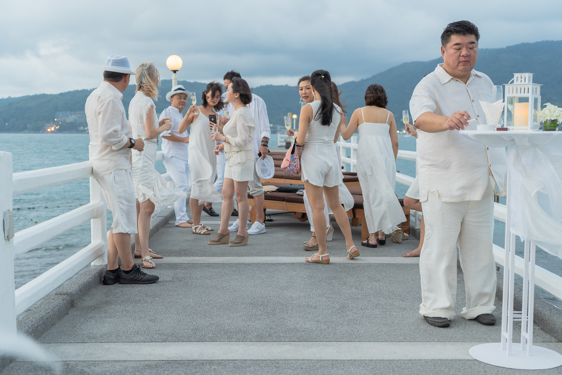 Group Photo of Guests at Gina's Birthday