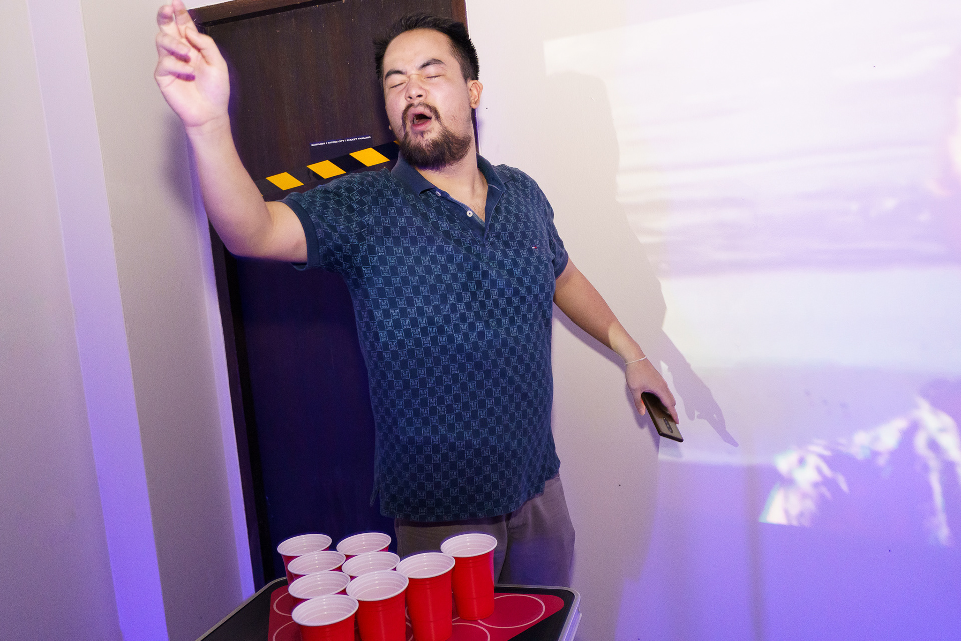 People Enjoying the Party at Sleepless Bar