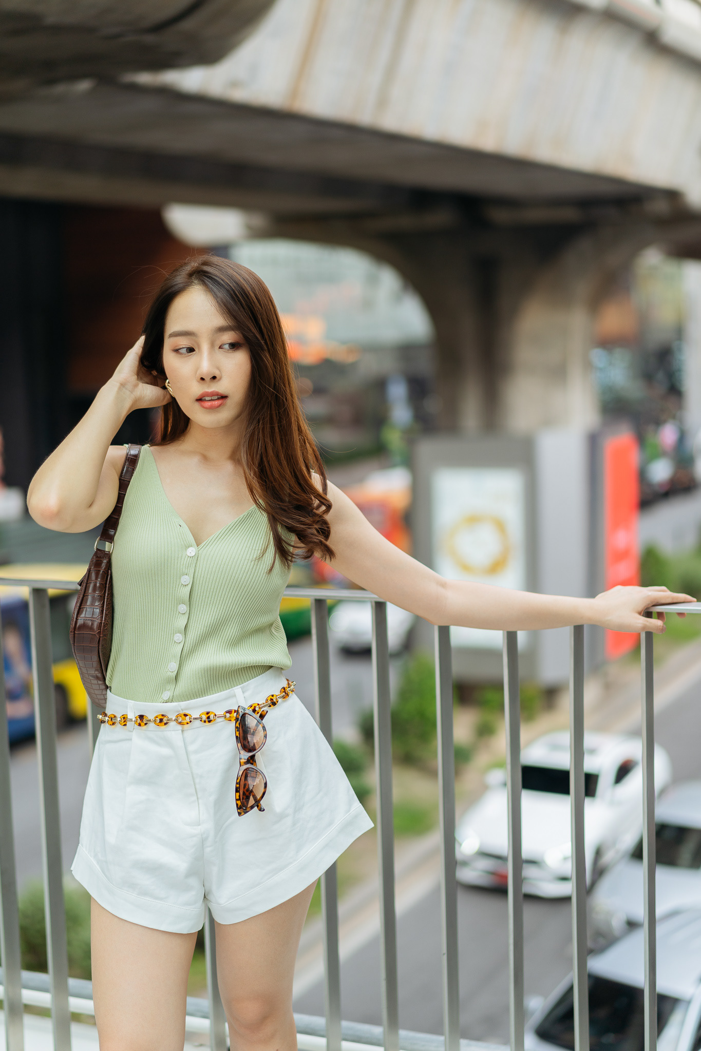 Model Junior in Urban Fashion Style in Bangkok