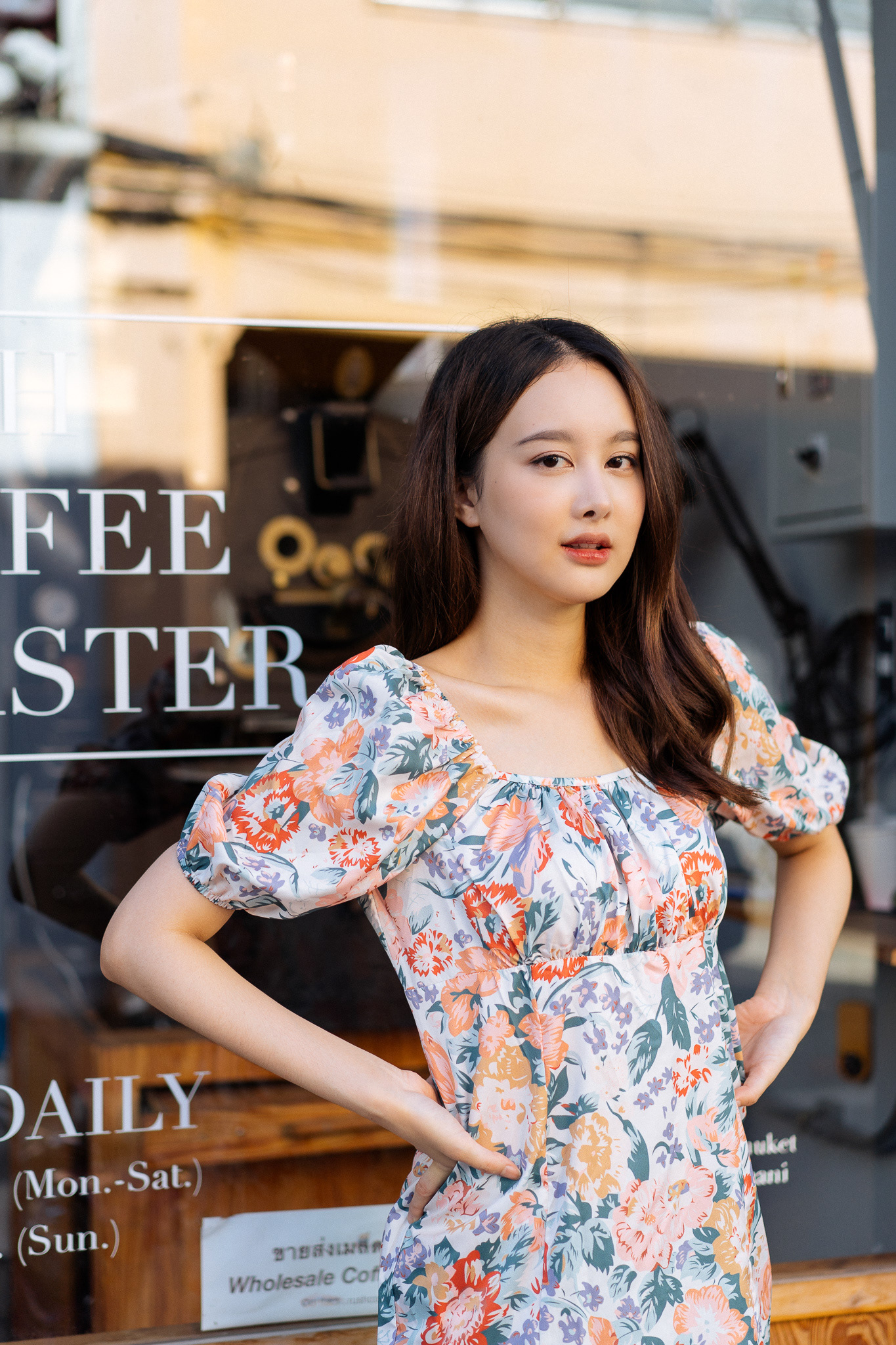 Missright Model Photoshoot at Coffee Shop