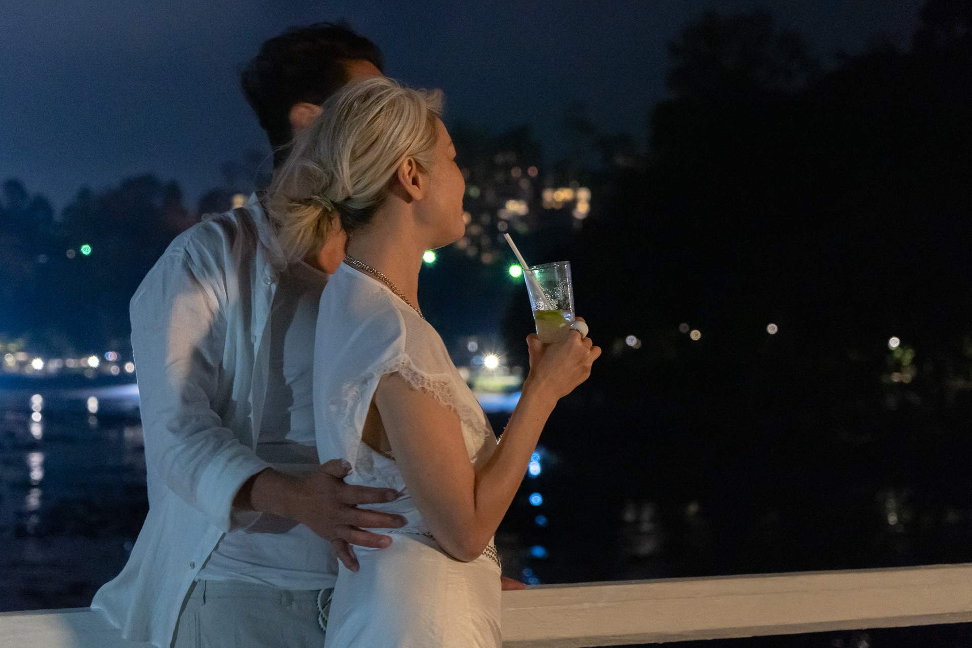 Romantic Dinner Scene at the Birthday