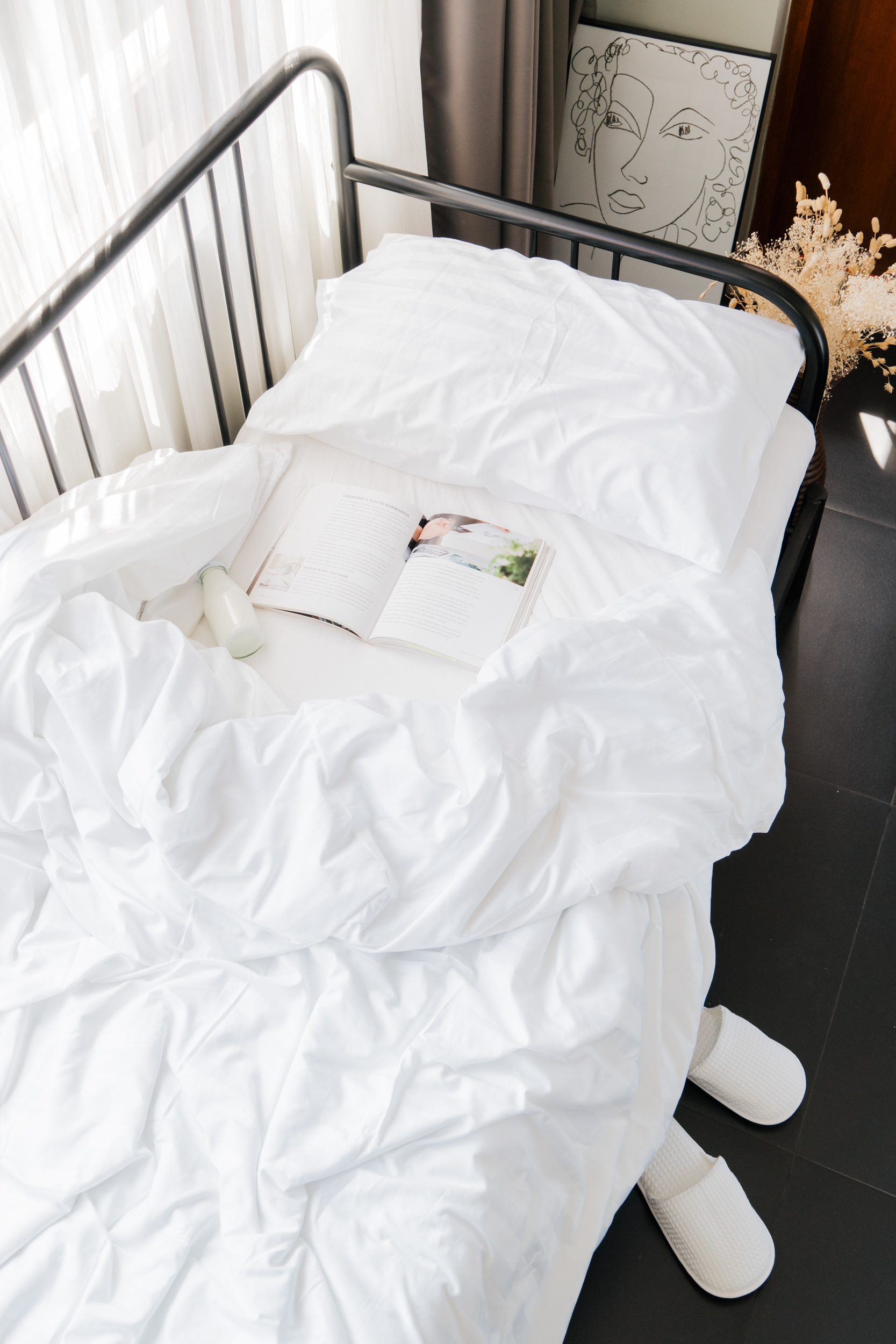 Photography of Bed with Hotel Bedding Set