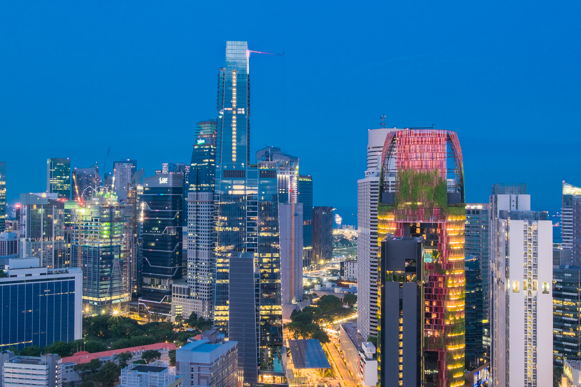 Cityscape of Building in Singapore