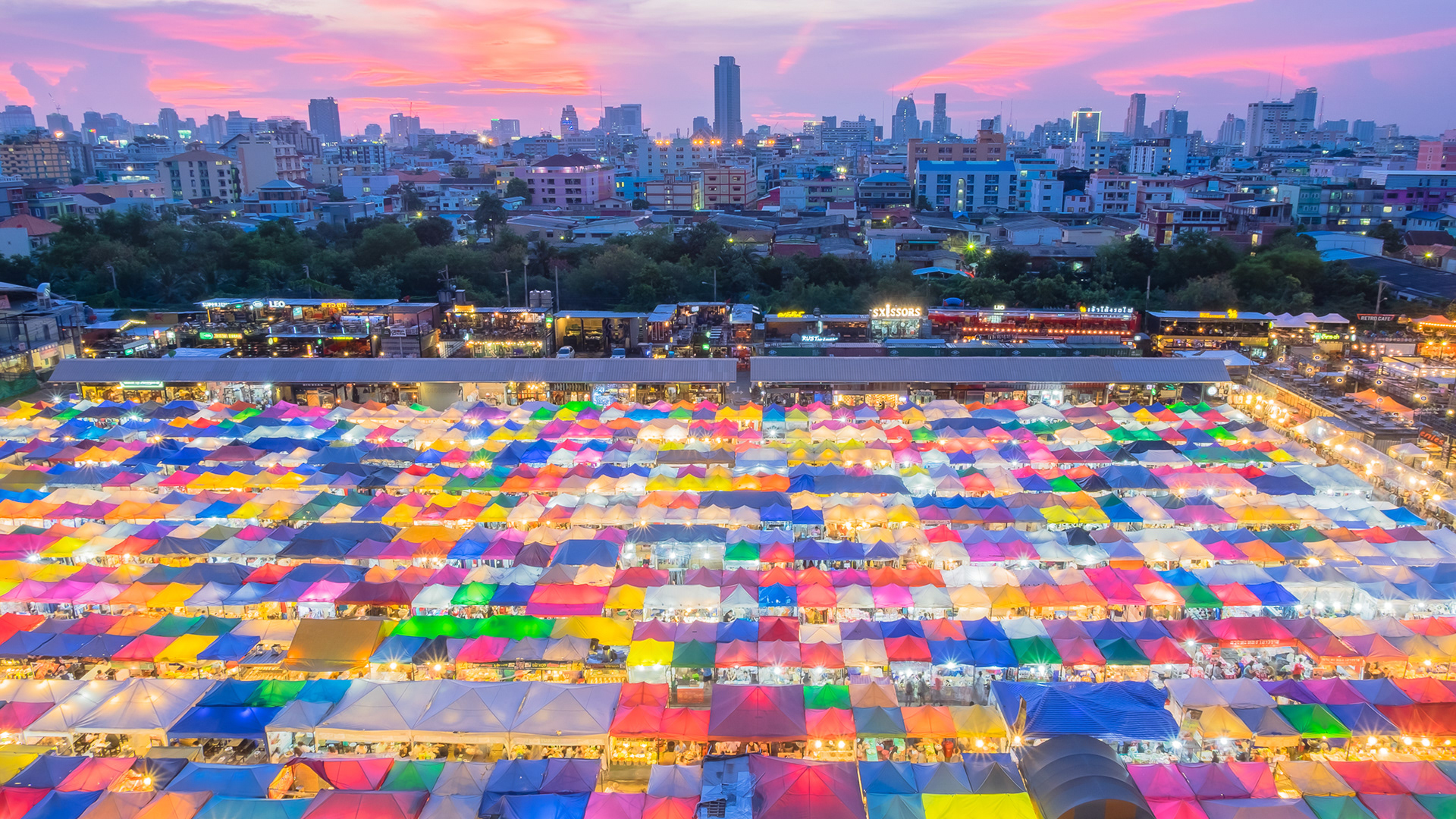 Train Night Market Ratchada , ตลาดนัดรถไฟ รัชดา