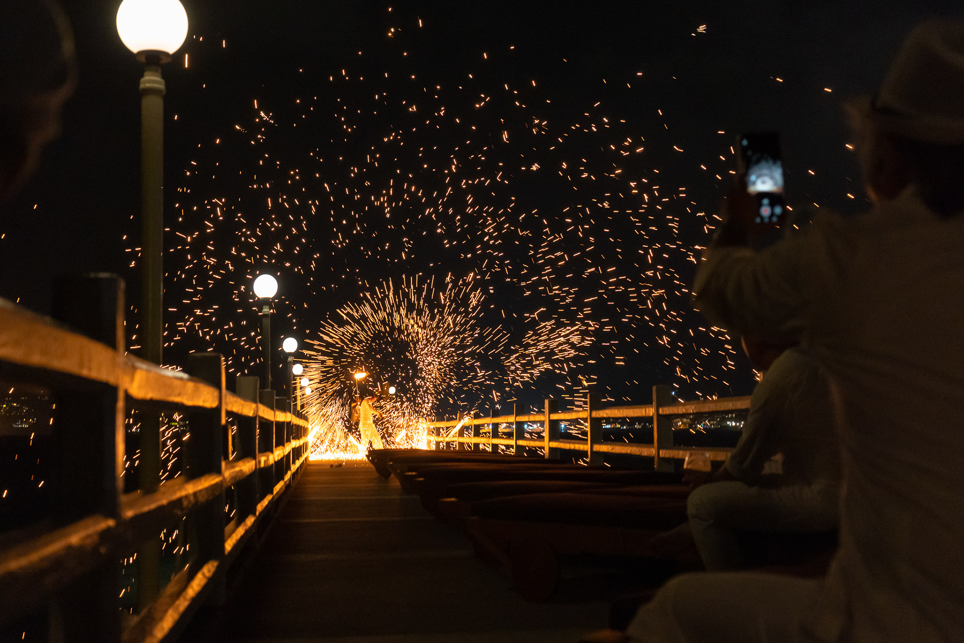 Fire Show at The Jetty, Phuket