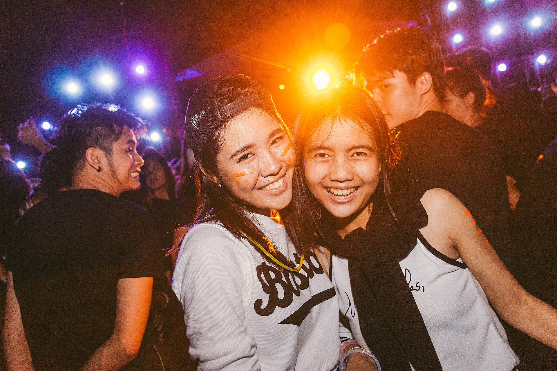 Students Enjoying Freshy Night at Silpakorn