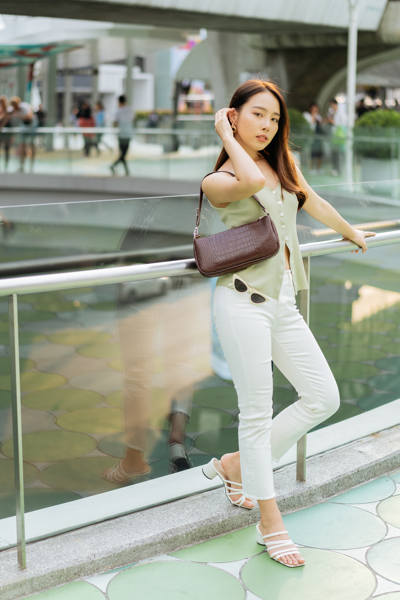 Model Junior in Urban Fashion Style in Bangkok