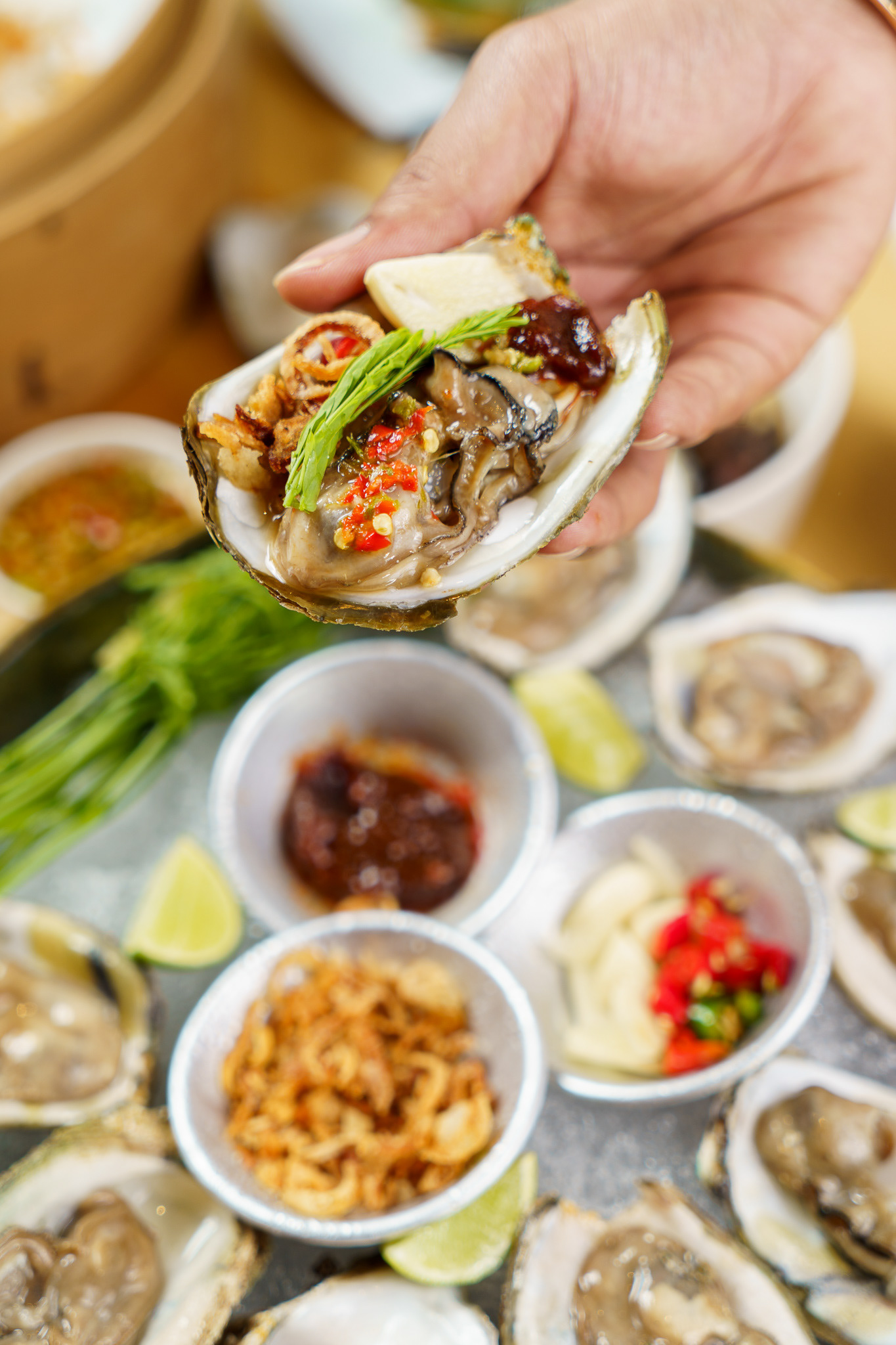 Isaan Food and Seafood Presentation at Somtum Yum Pao