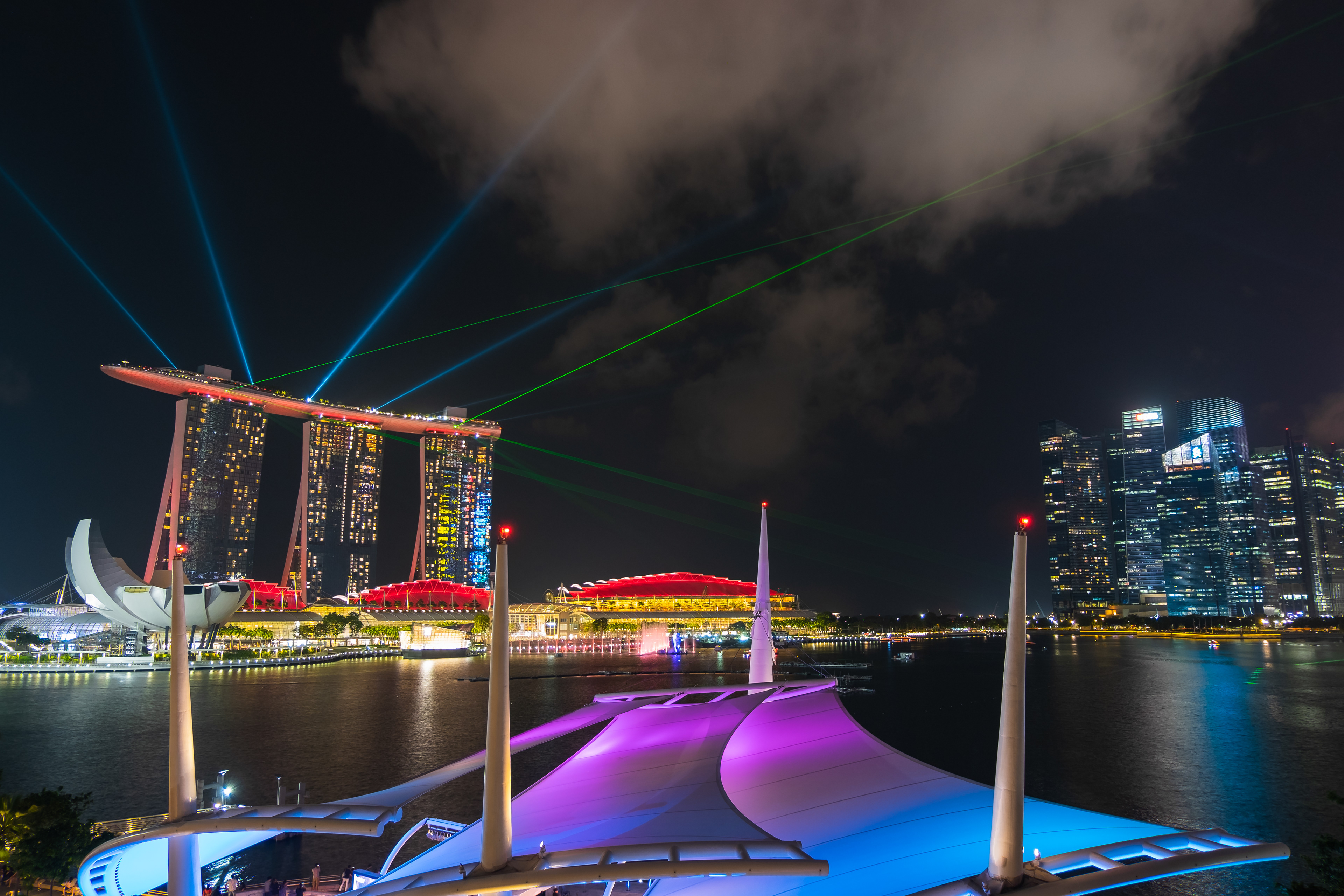 Spectra – A Light & Water Show at Marina Bay Sands
