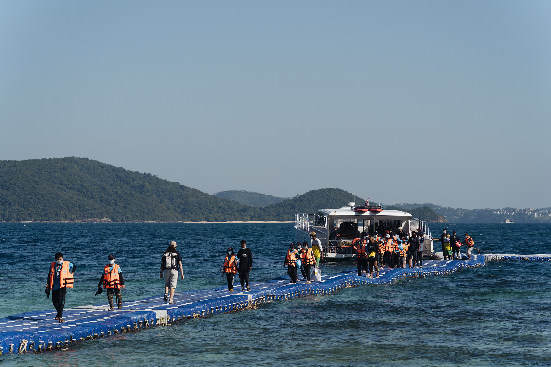 Teachers, students and EEC staff members are traveling to Coral Island.