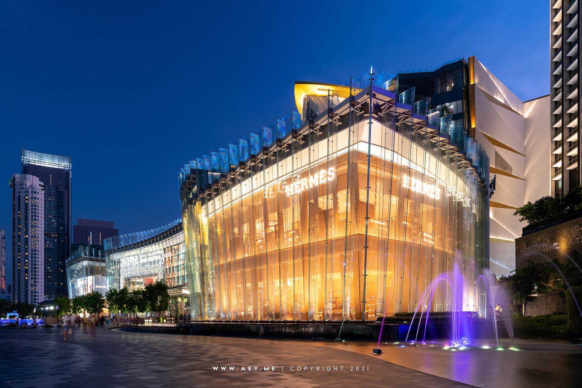 Landscape Architecture  at ICONSIAM by P Landscape