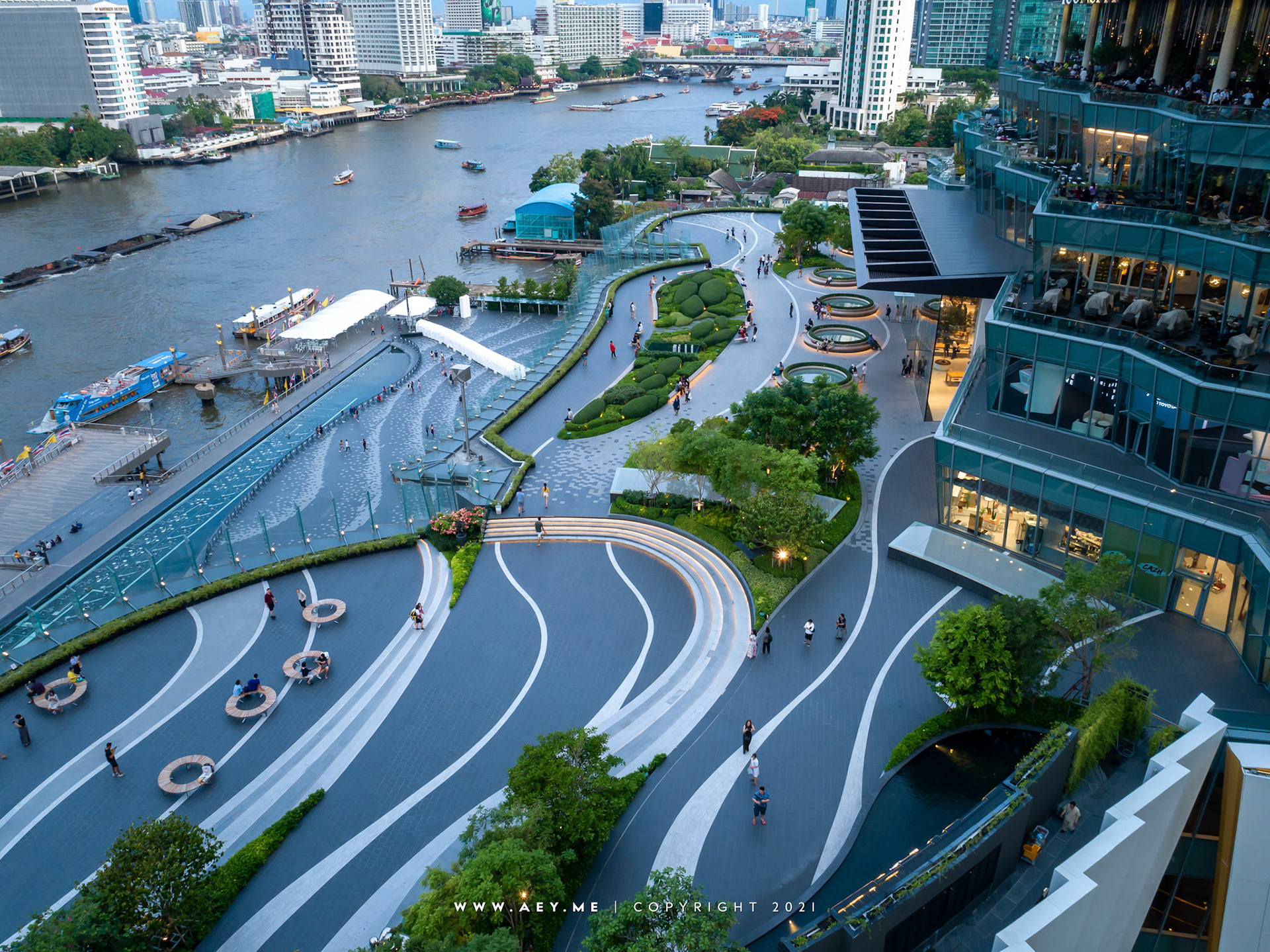 ICONSIAM, Landscape Architect: P Landscape