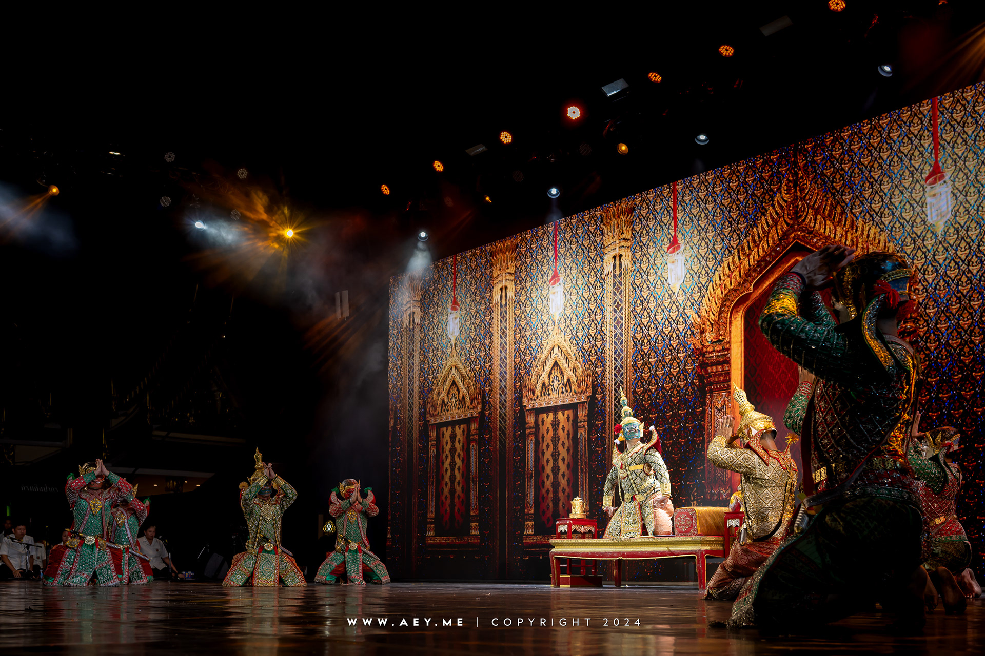Khon in the Story of Ramayana การแสดงโขนเรื่องรามเกียรติ์