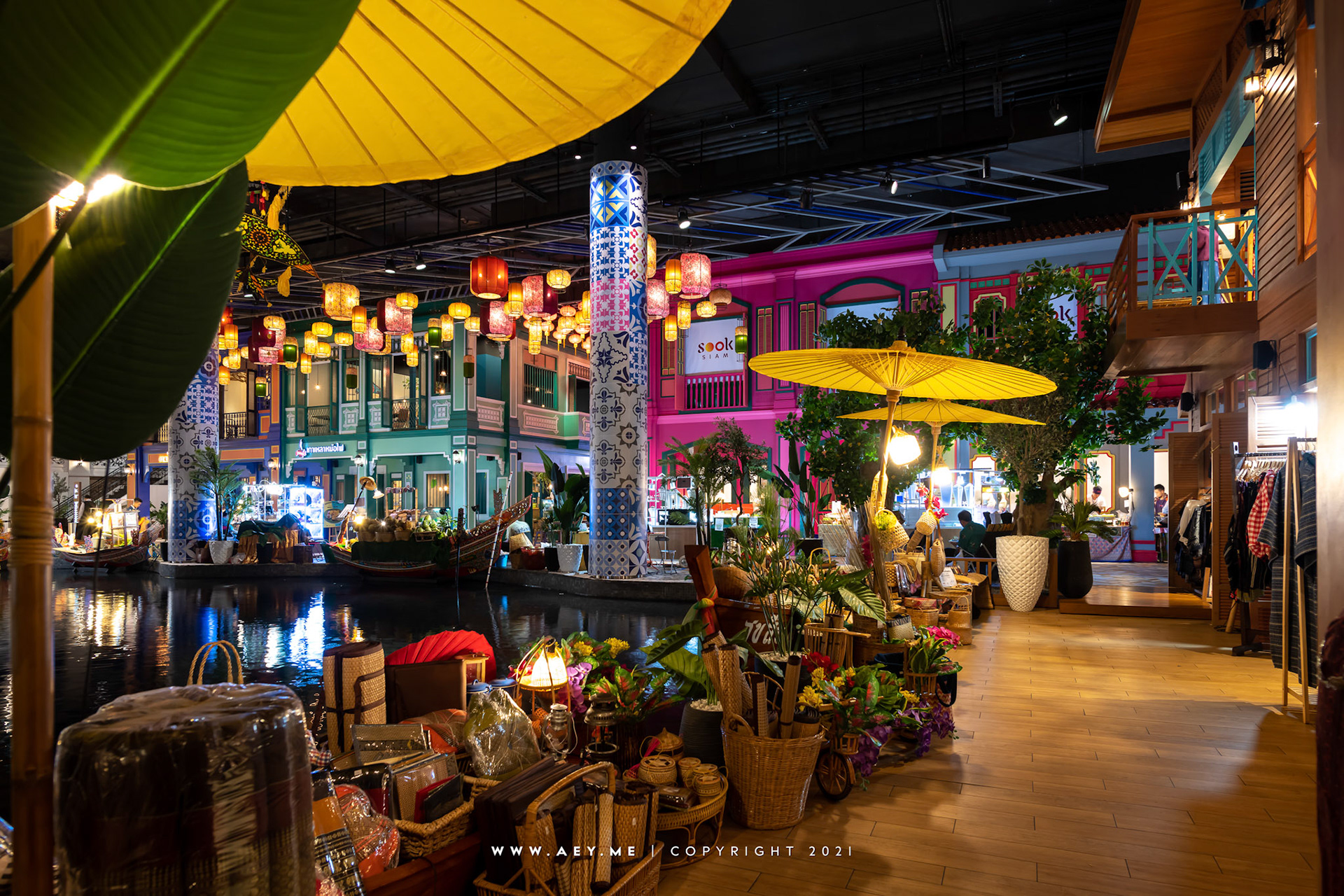 Sook Siam, Floor G, ICONSIAM, Lighting Design by WithLight