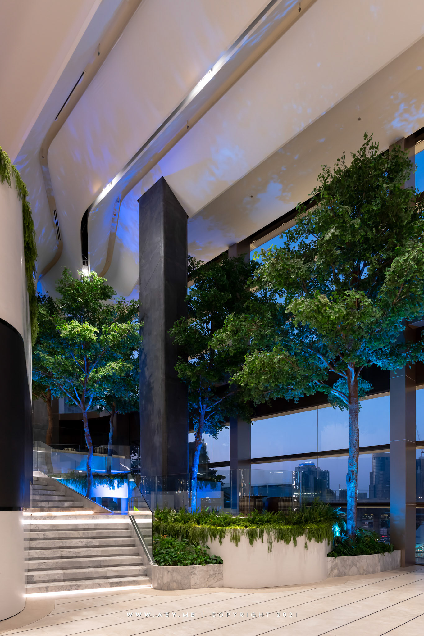 Singha Complex, lighting Design by WithLight