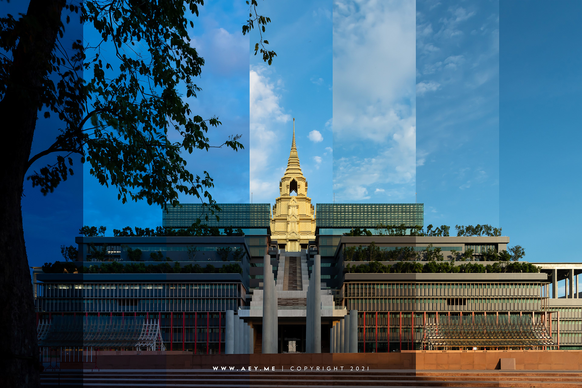 Sappaya-Sapasathan (Parliament House of Thailand) สัปปายะสภาสถาน (อาคารรัฐสภา)