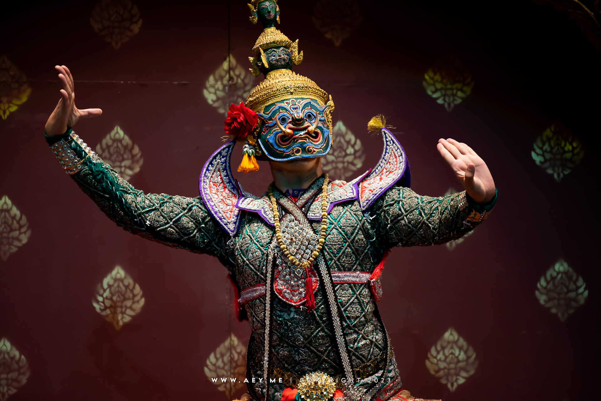 Khon in the Story of Ramayana การแสดงโขนเรื่องรามเกียรติ์