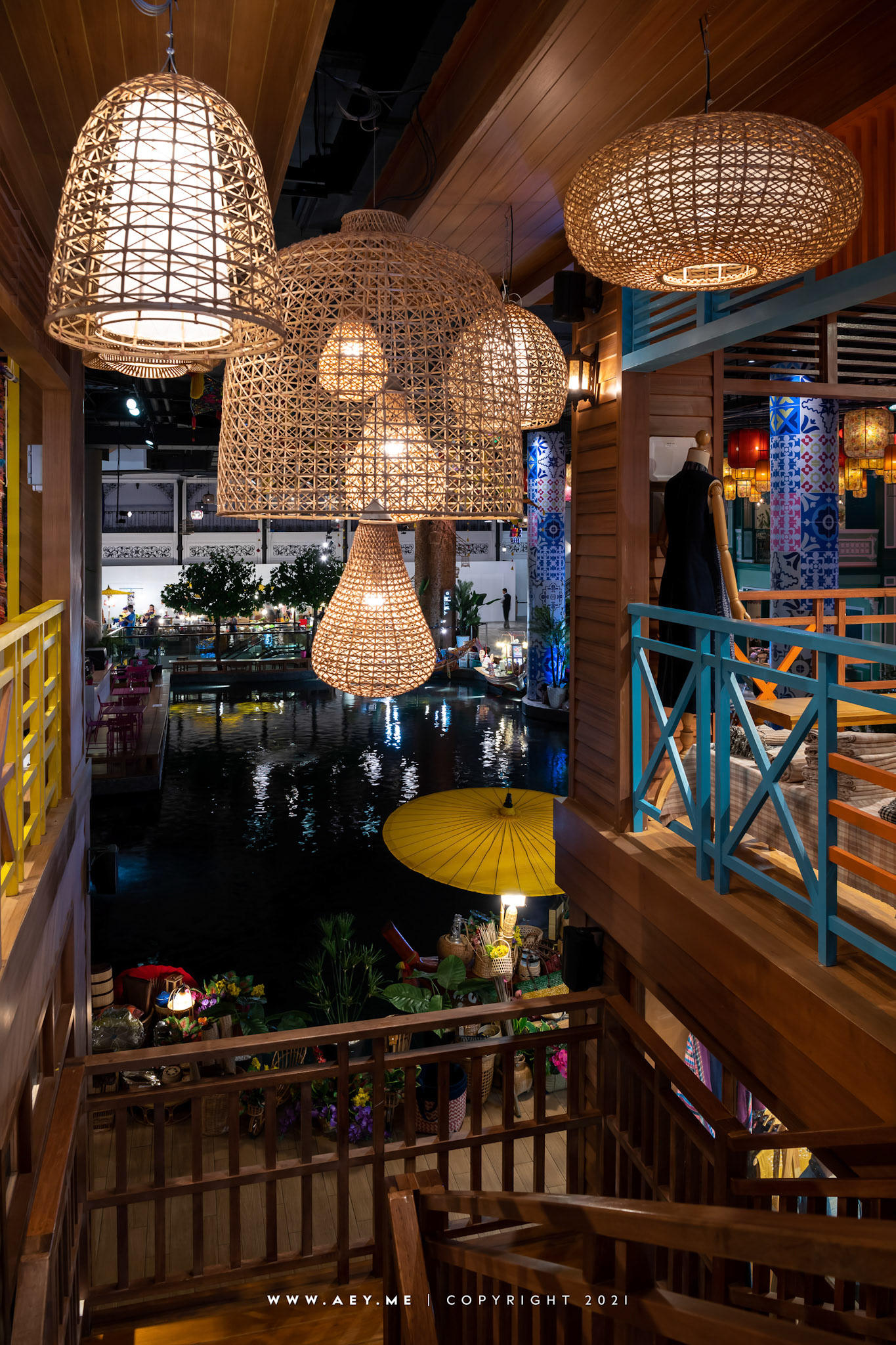 Sook Siam, Floor G, ICONSIAM, Lighting Design by WithLight