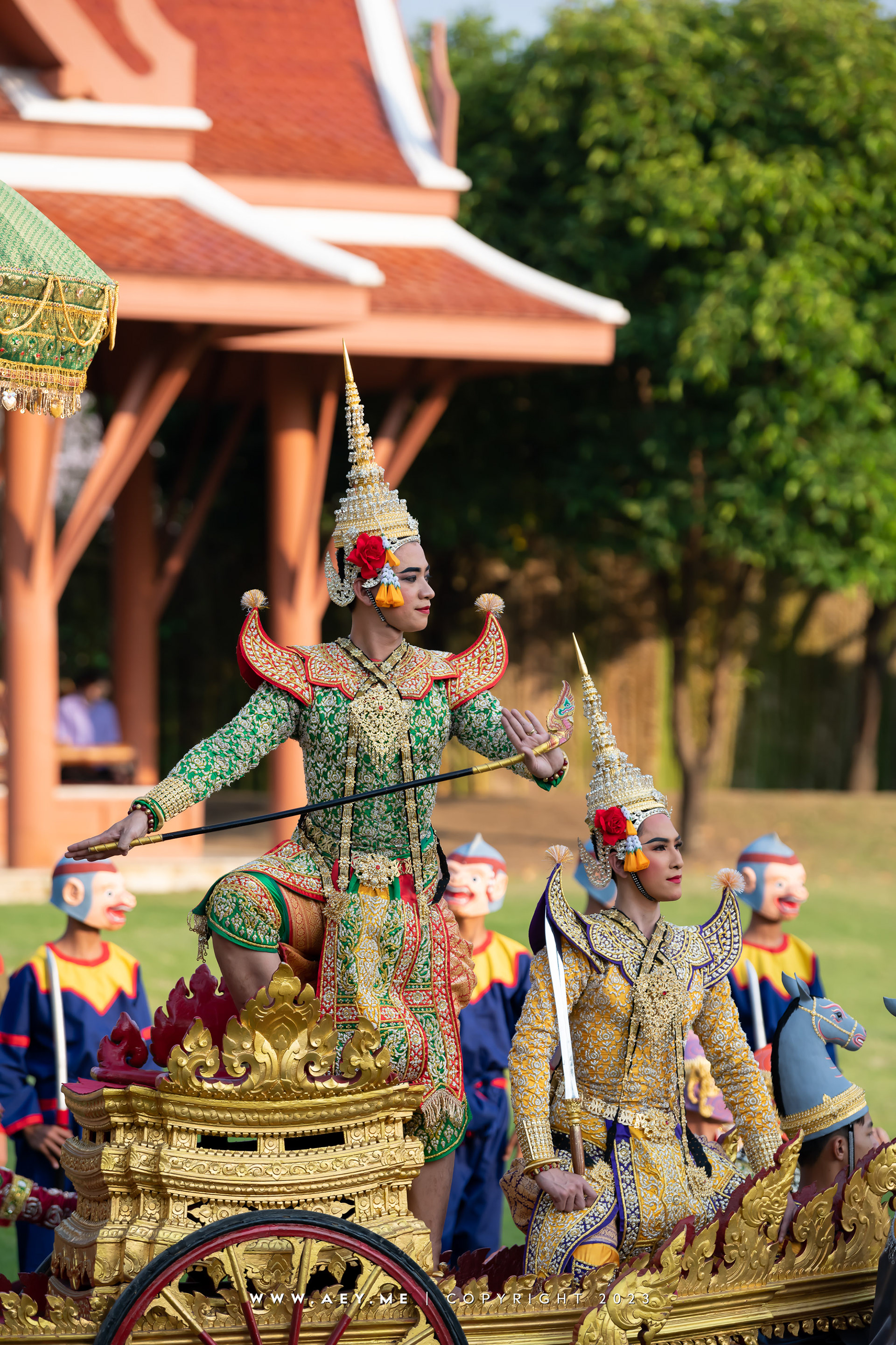 Khon in the Story of Ramayana การแสดงโขนเรื่องรามเกียรติ์