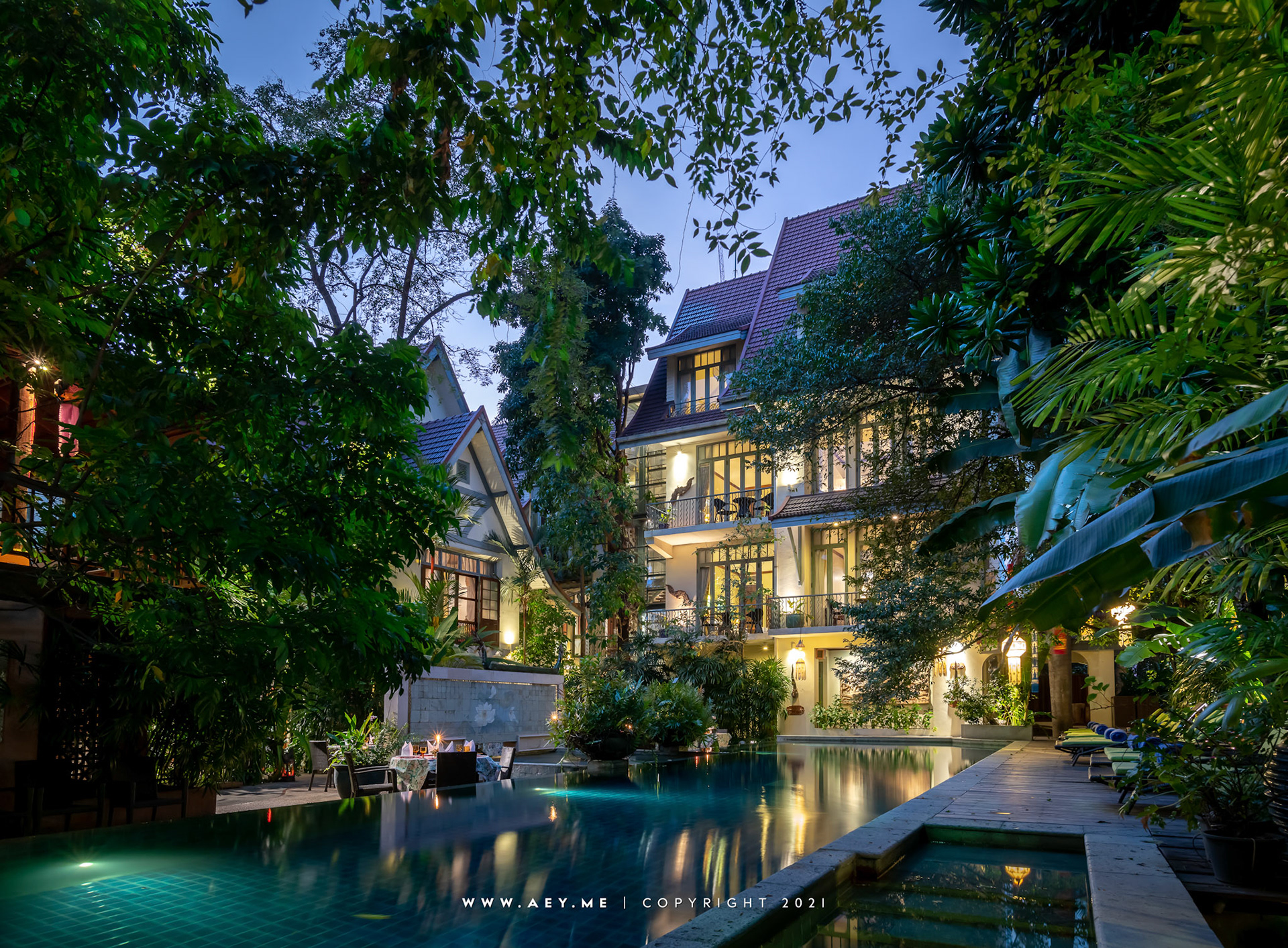 Ariyasom Villa Boutique Hotel Bangkok โรงแรมอริยาศรมวิลล่า