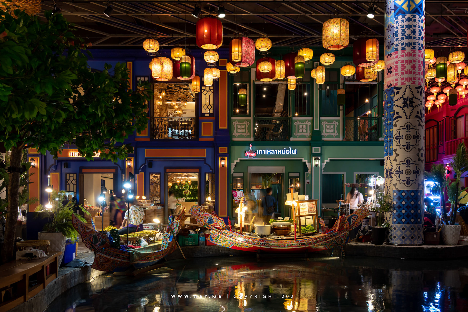 Sook Siam, Floor G, ICONSIAM, Lighting Design by WithLight