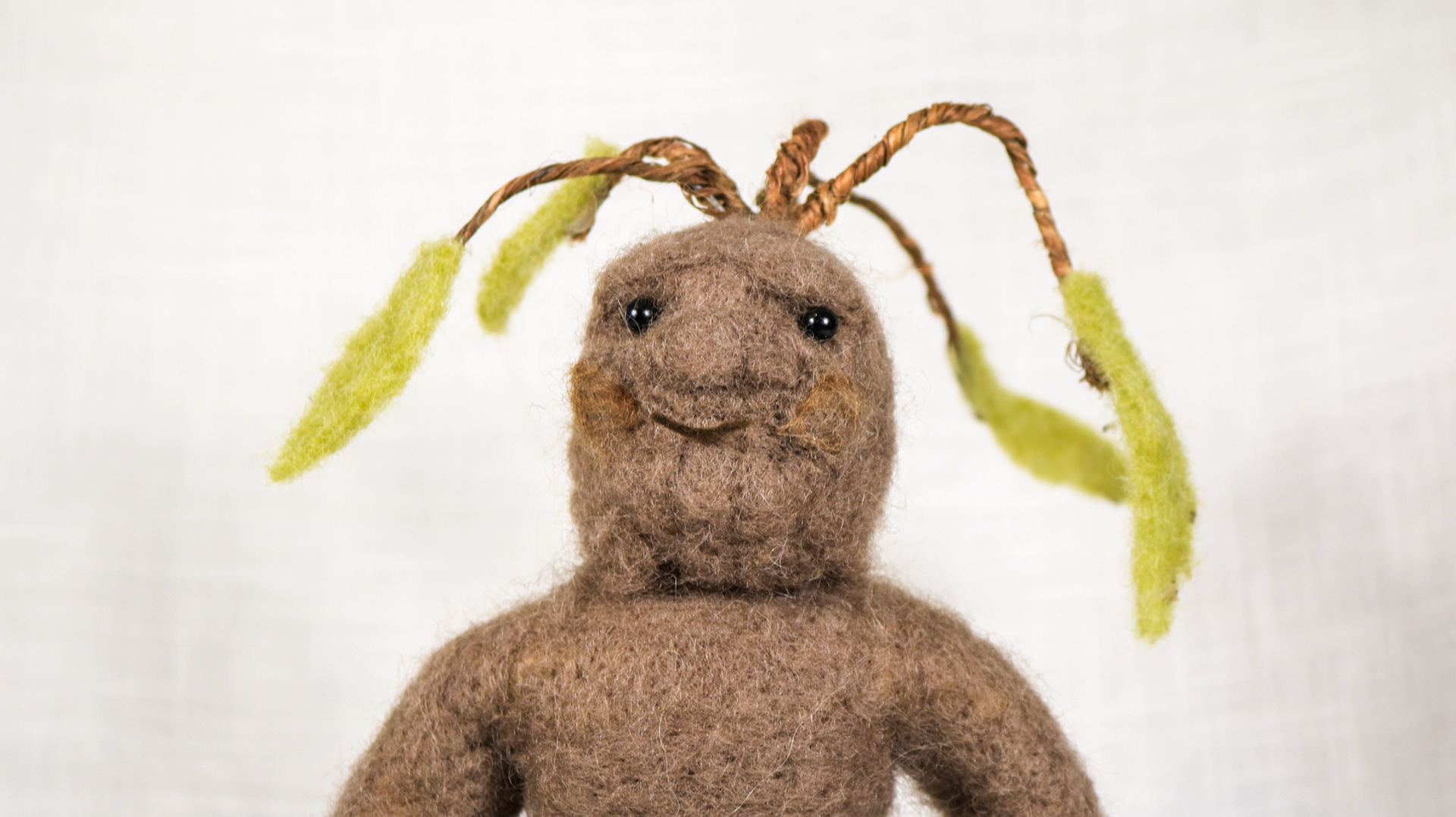 Mandrake Felt Puppet