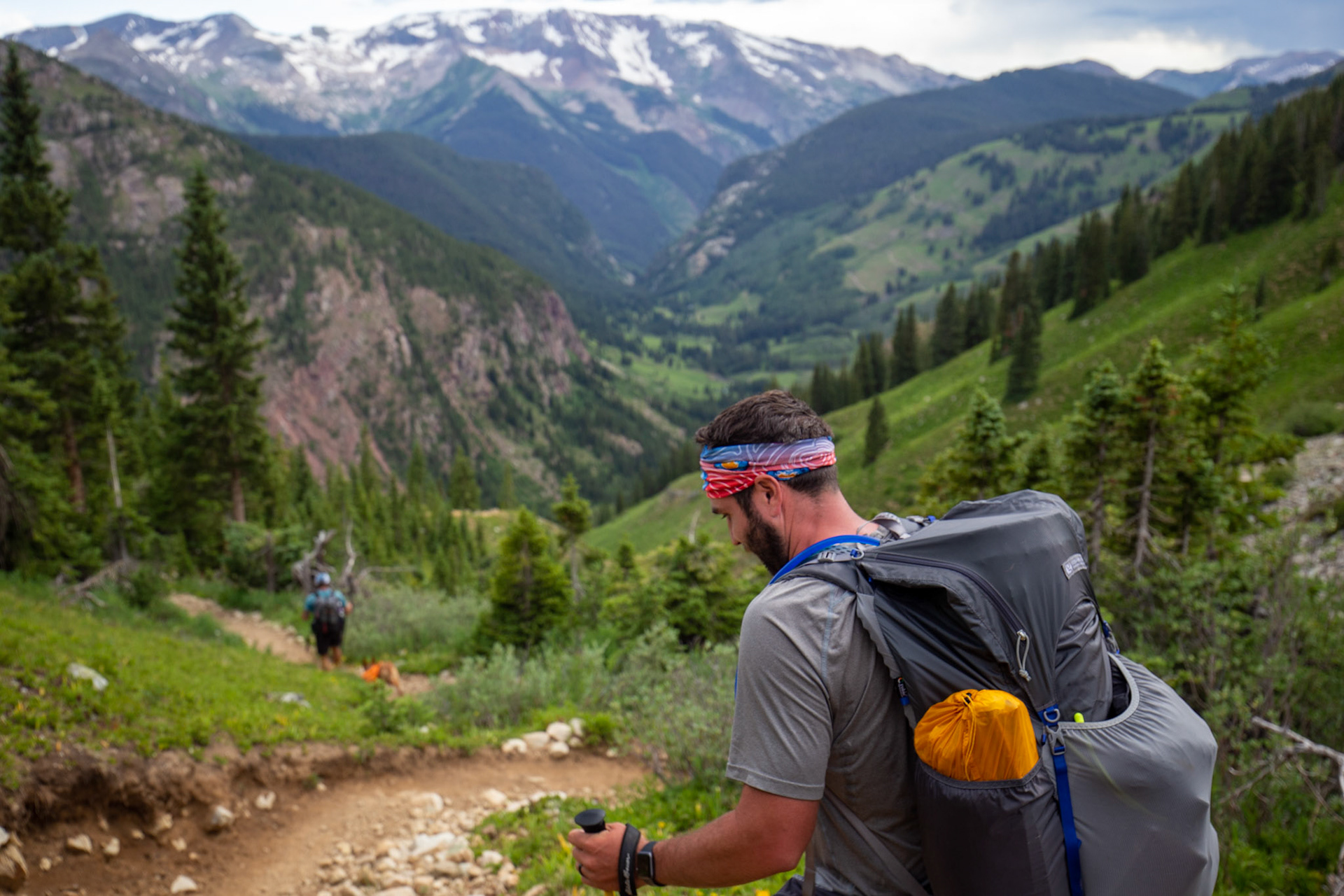 Marching our way to the final campground