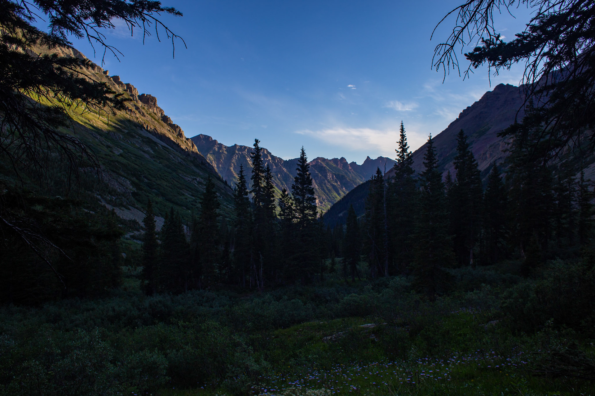 The view from our camp