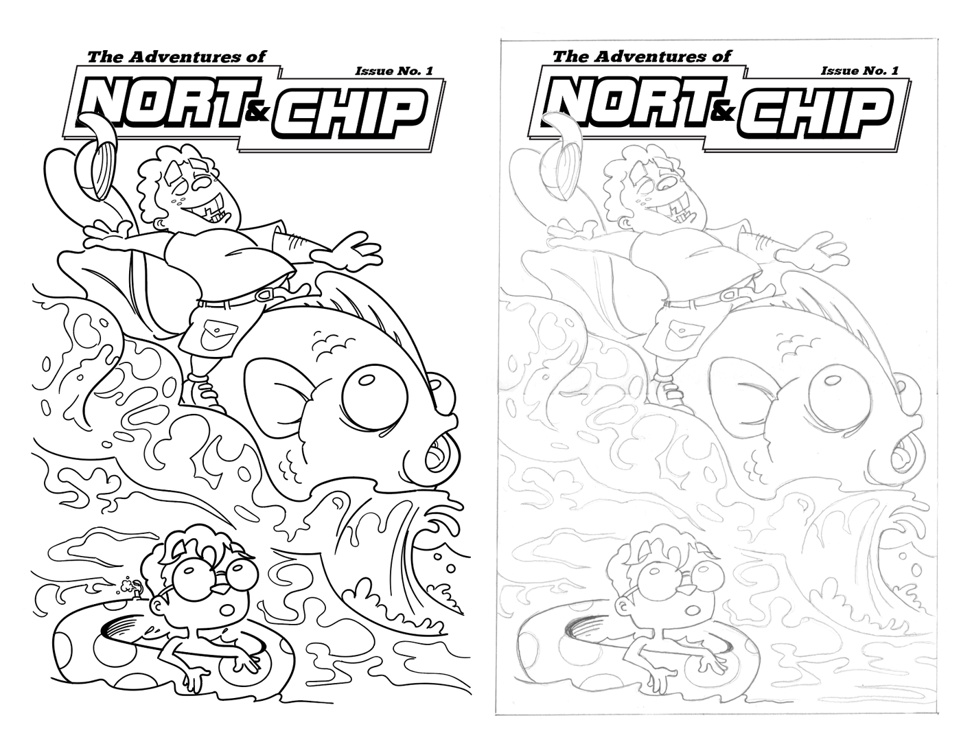 Richtoons Nort Chip Comic Book Issue 01