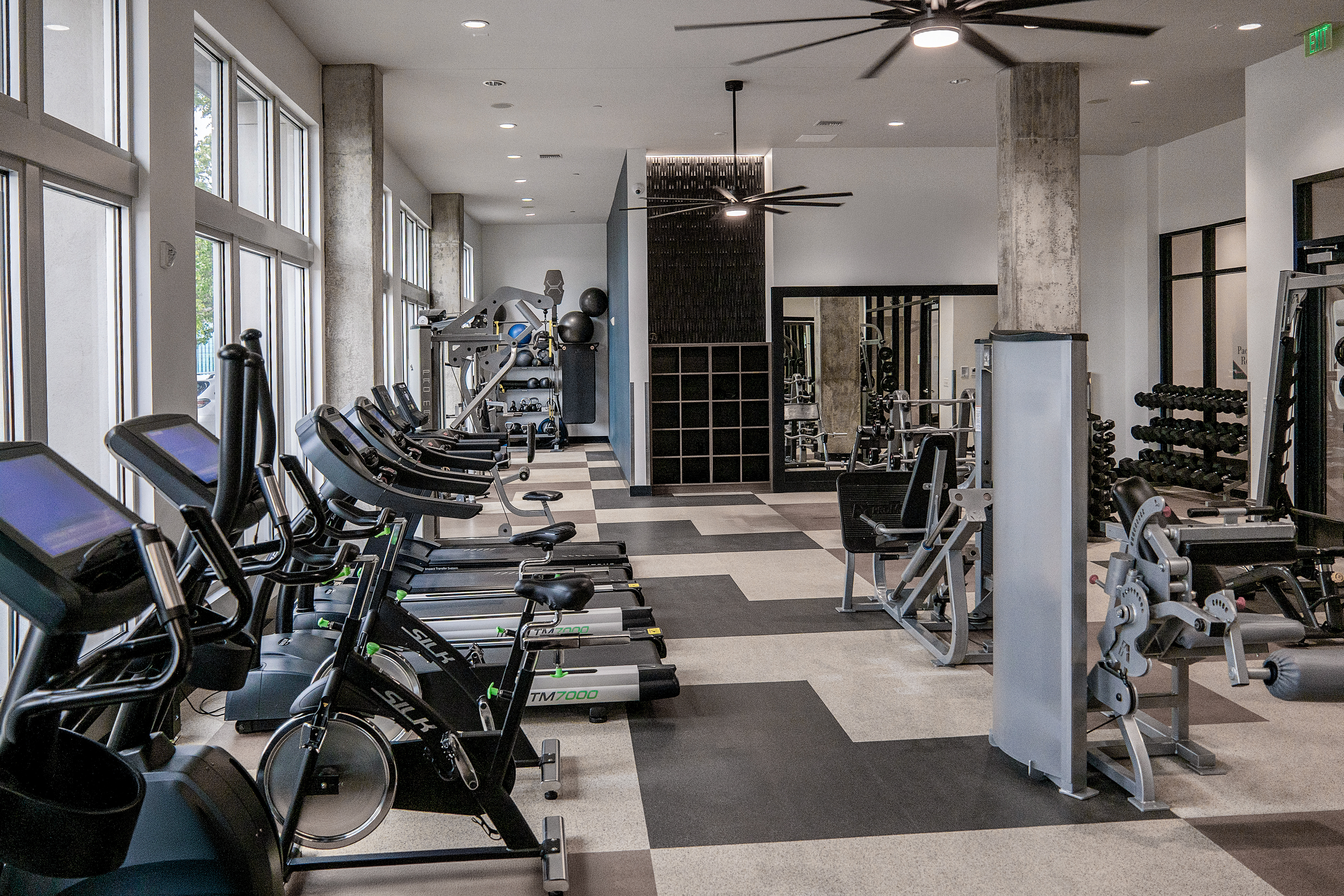 Fitness center amenity