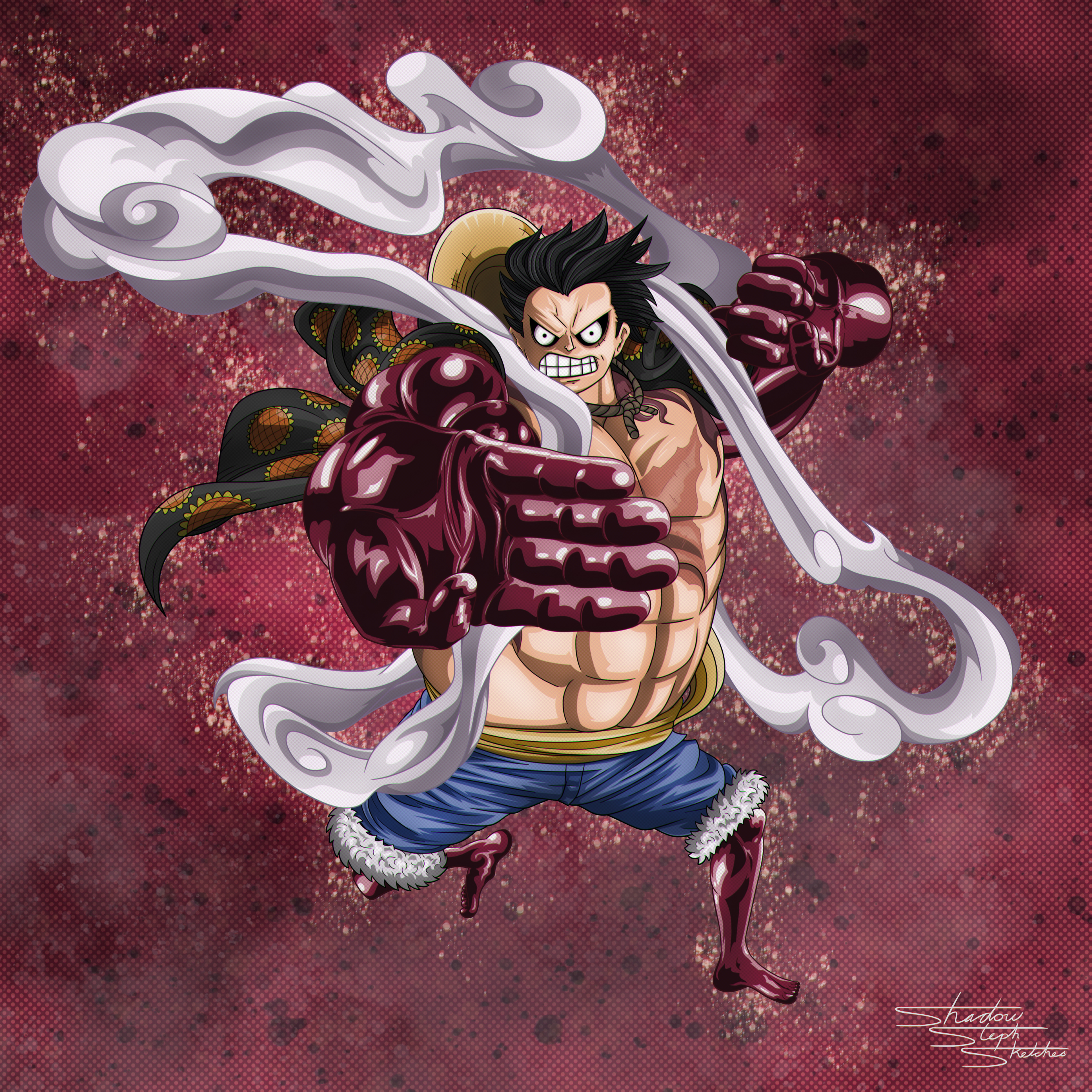 Luffy Gear 4