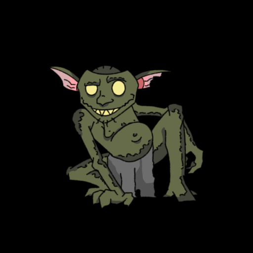 2D Gremlin Cycle (Crouch Position) - Toon Boom Premium (2019)