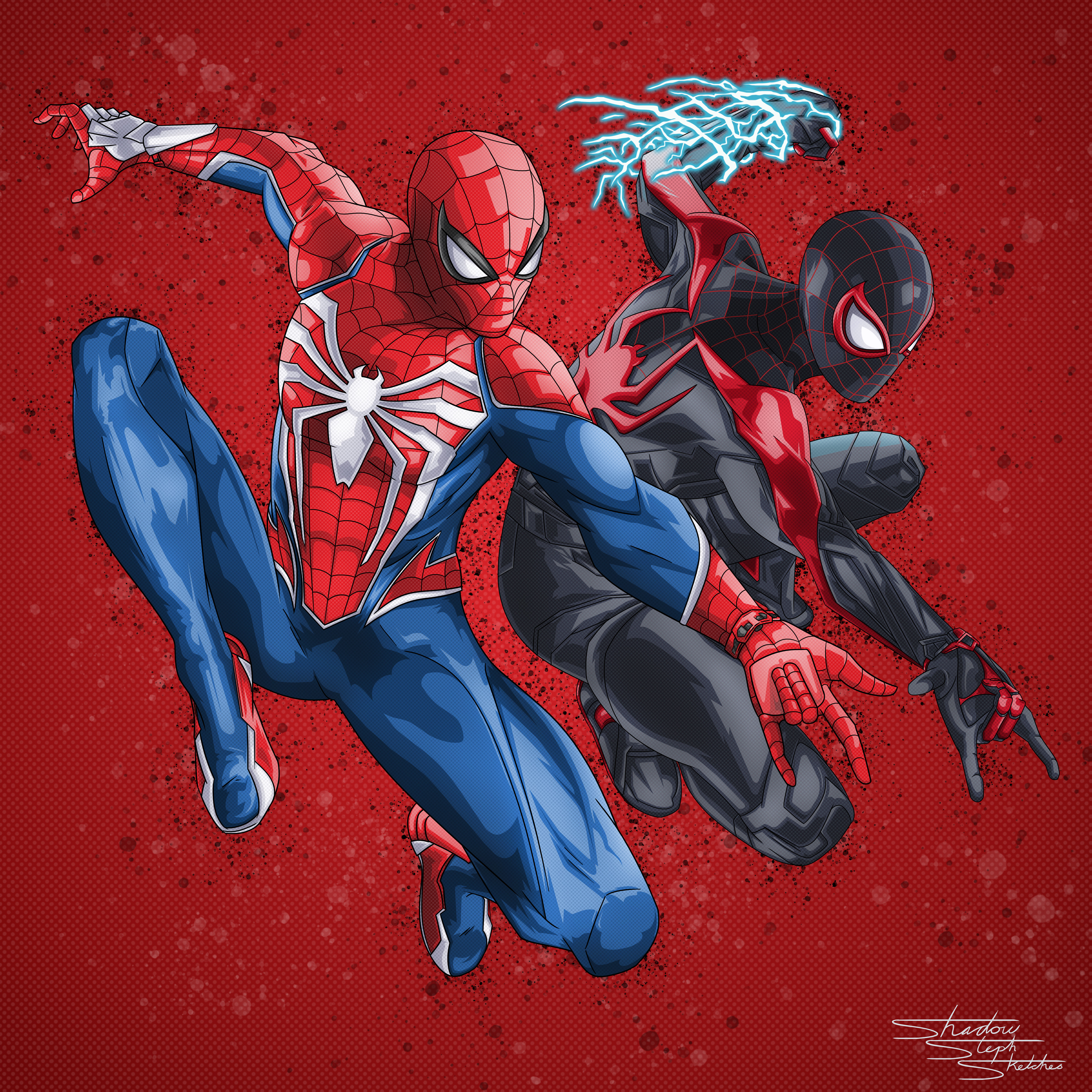 Spider-Man 2 Peter and Miles