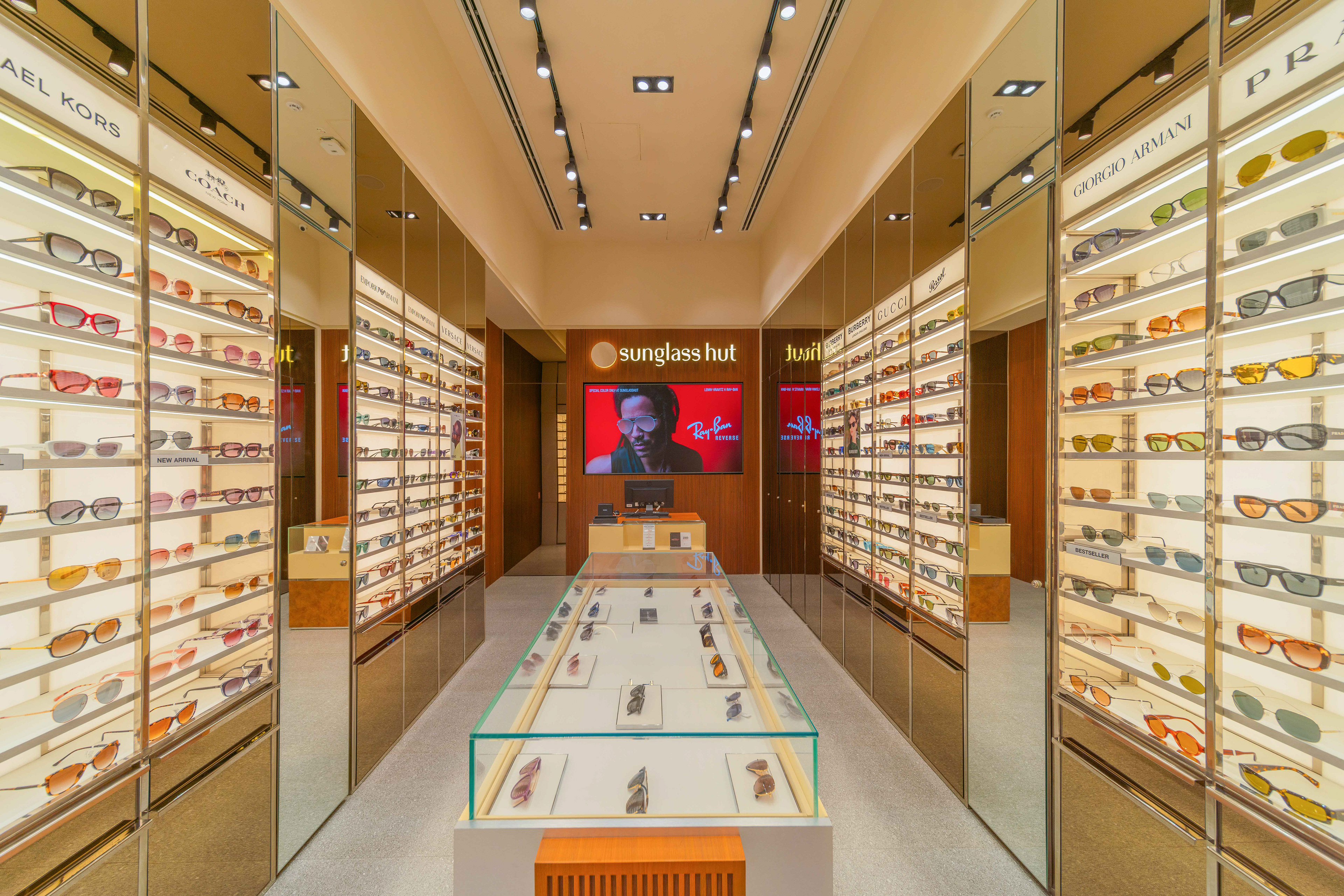 Interior Shoot for Sunglass Hut