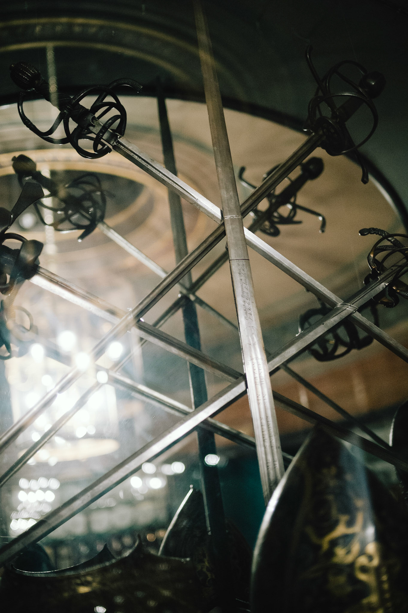 Épées croisées, château de Chantilly