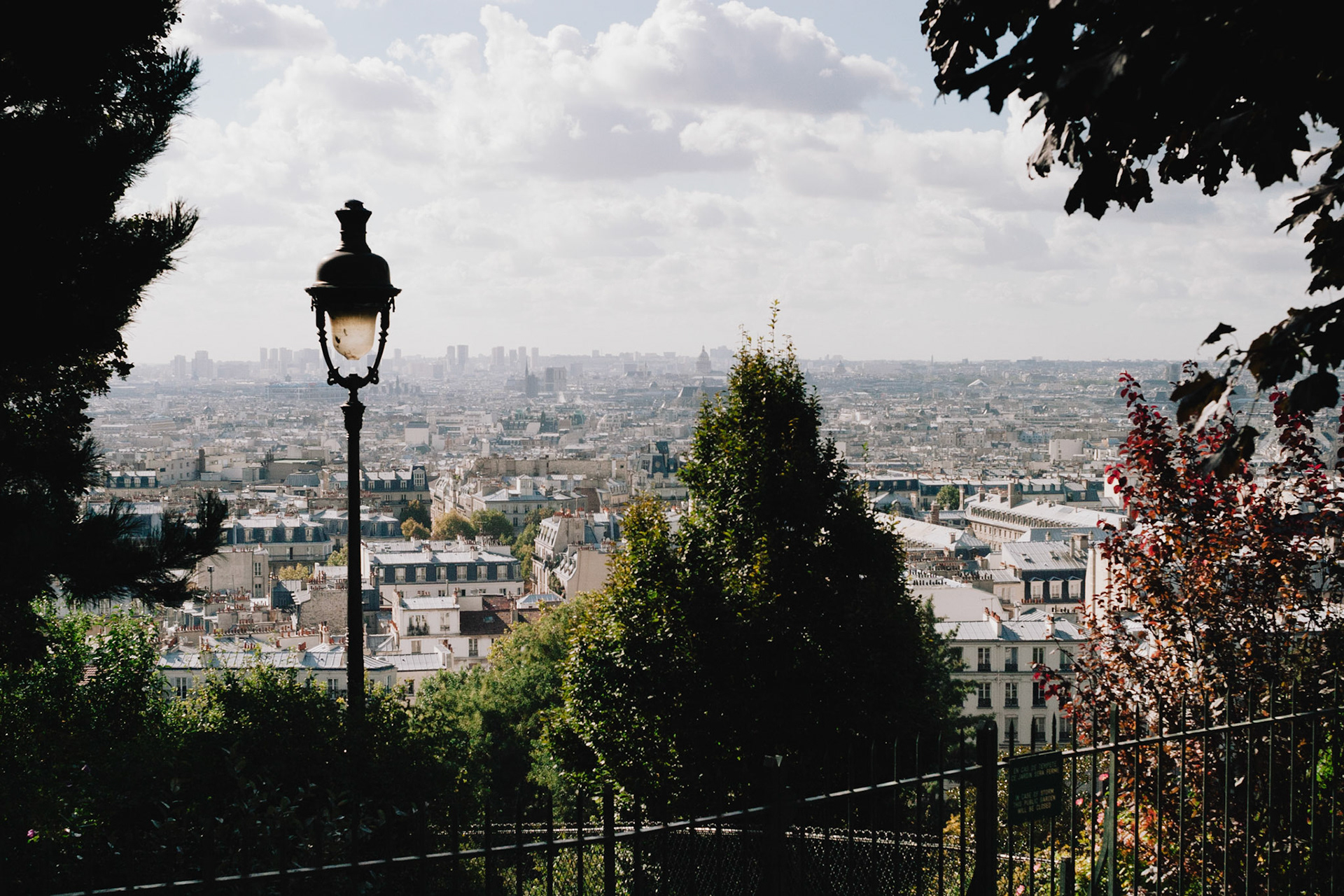 Vue de Paris depuis Montmartre