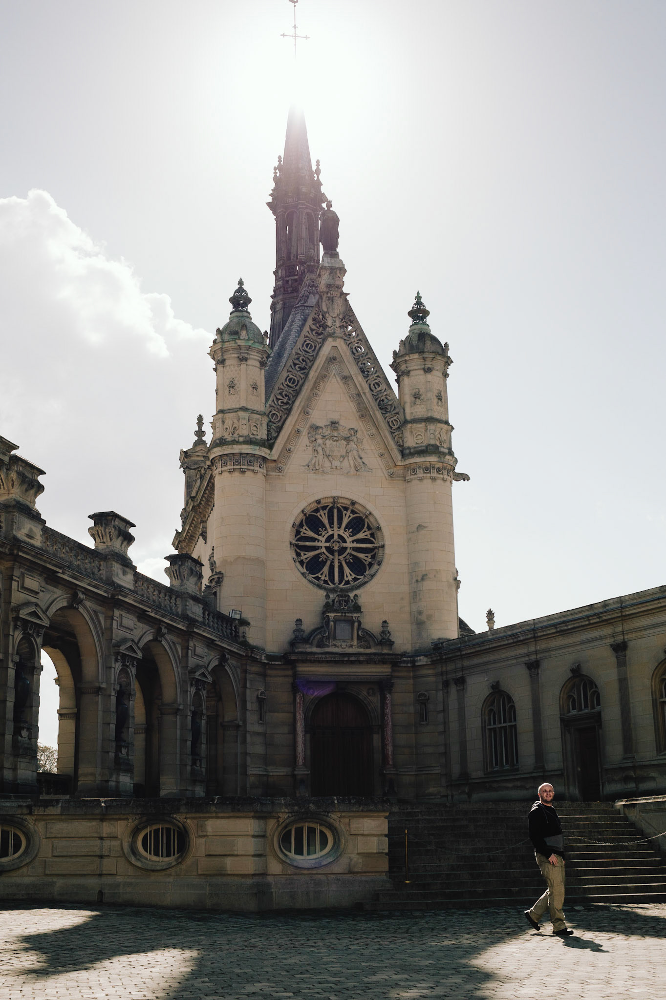 La chapelle du château de Chantilly. Try saying that ten times fast.